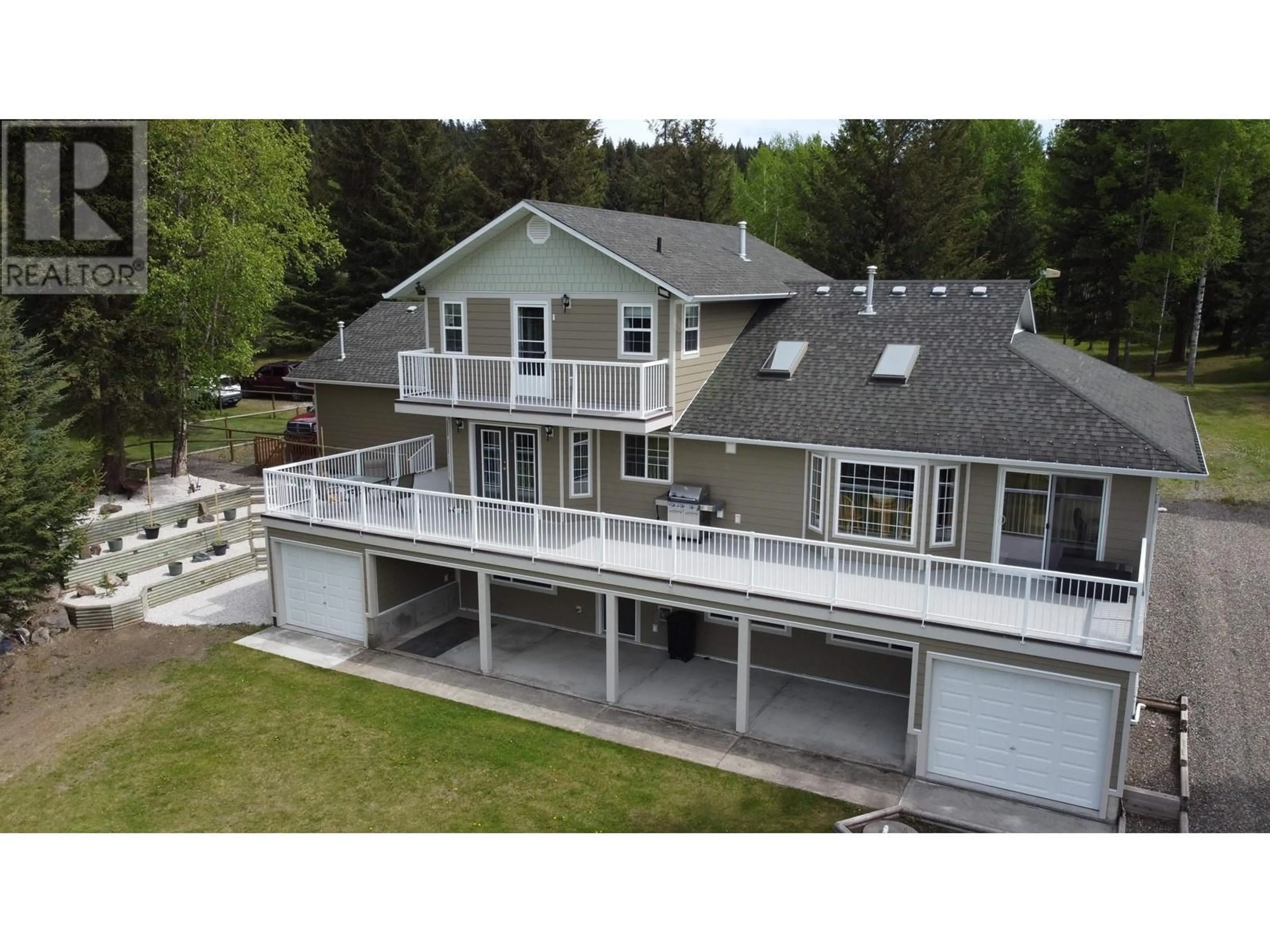 A pic from outside/outdoor area/front of a property/back of a property/a pic from drone, water/lake/river/ocean view for 5166 LOWER HOUSEMAN ROAD, Forest Grove British Columbia V0K1G0