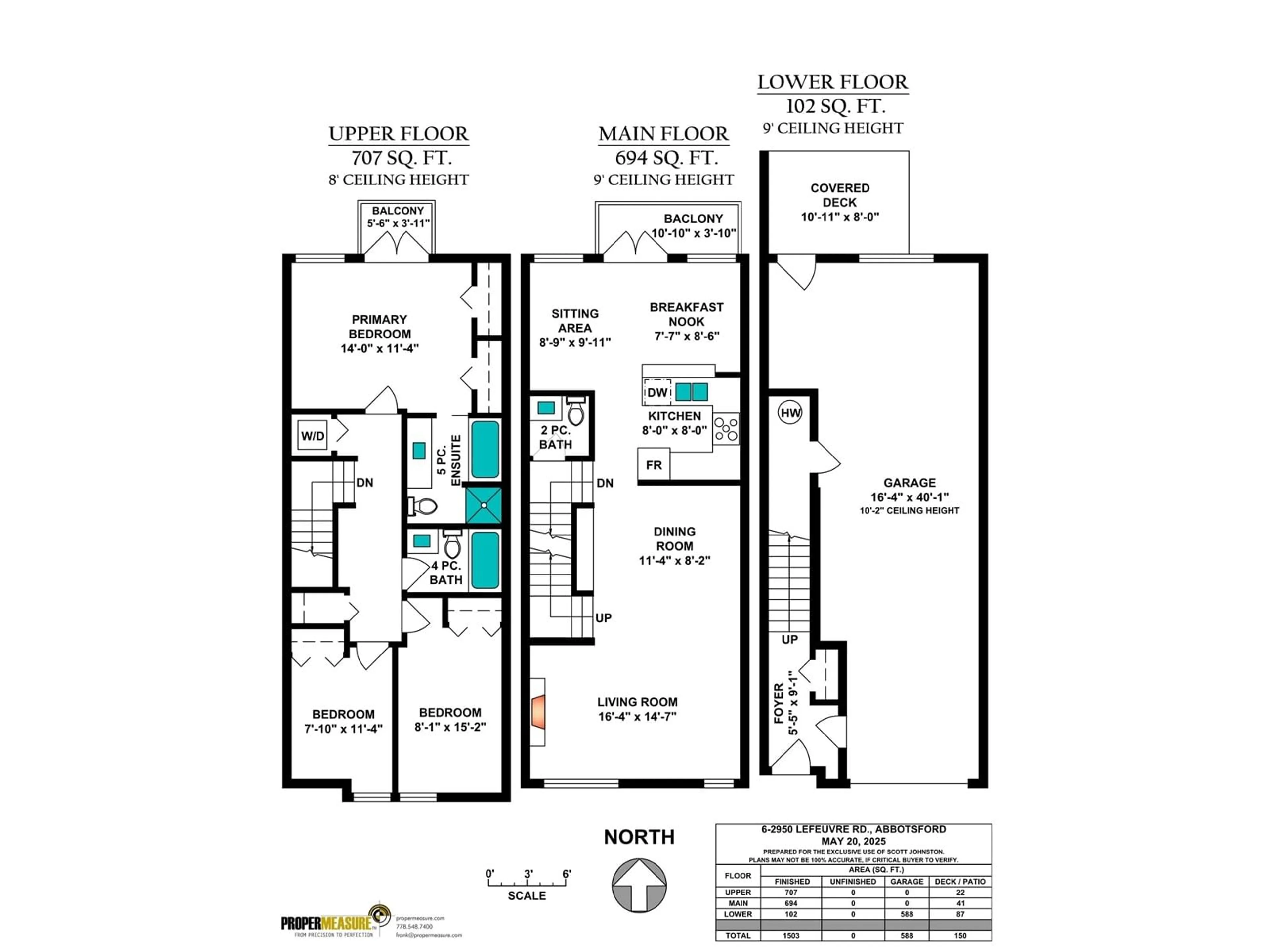 Floor plan for 6 - 2950 LEFEUVRE, Abbotsford British Columbia V4X0B2