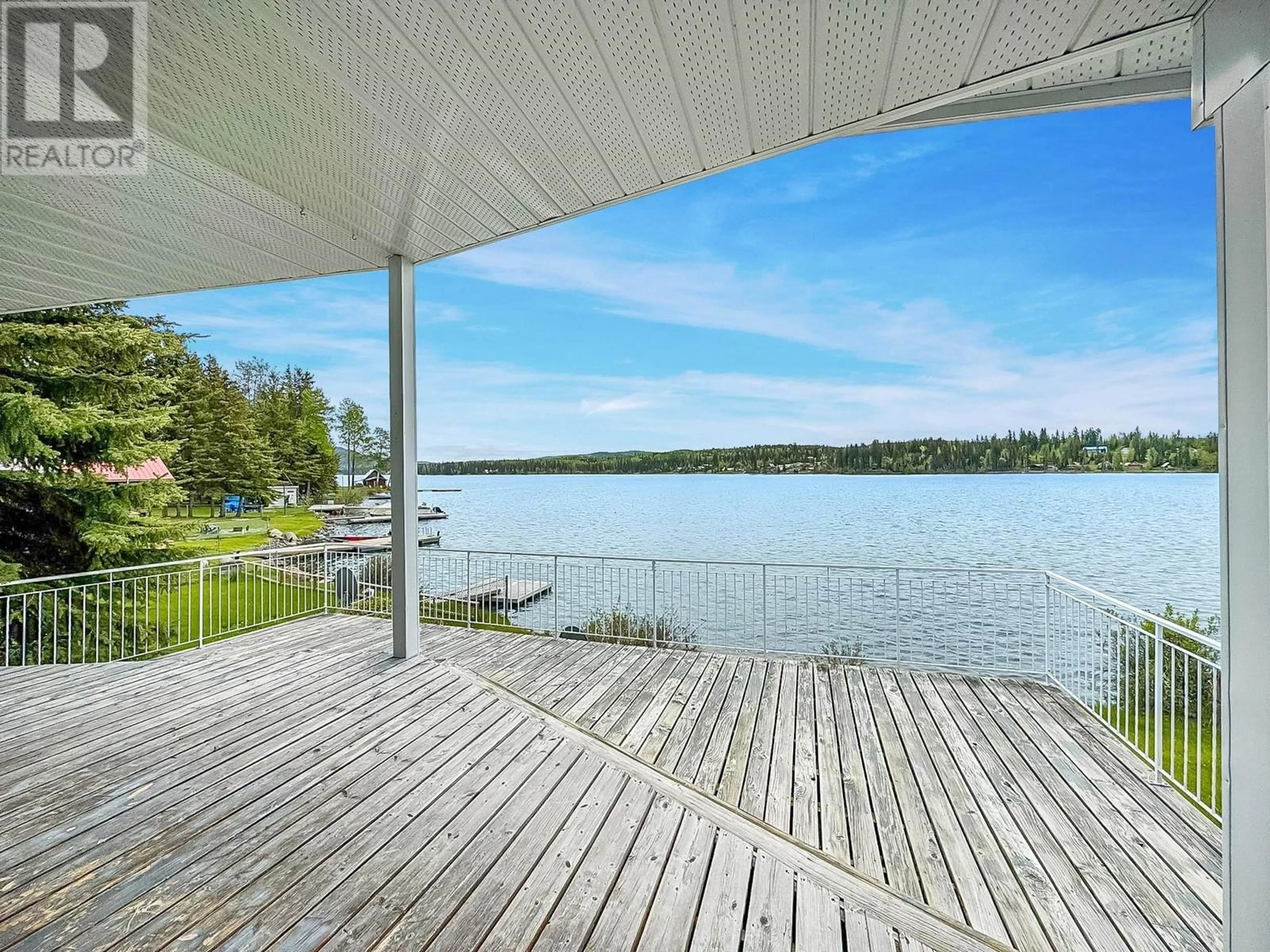 Patio, water/lake/river/ocean view for 7630 BURGESS ROAD, Deka Lake / Sulphurous / Hathaway Lakes British Columbia V0K1X3