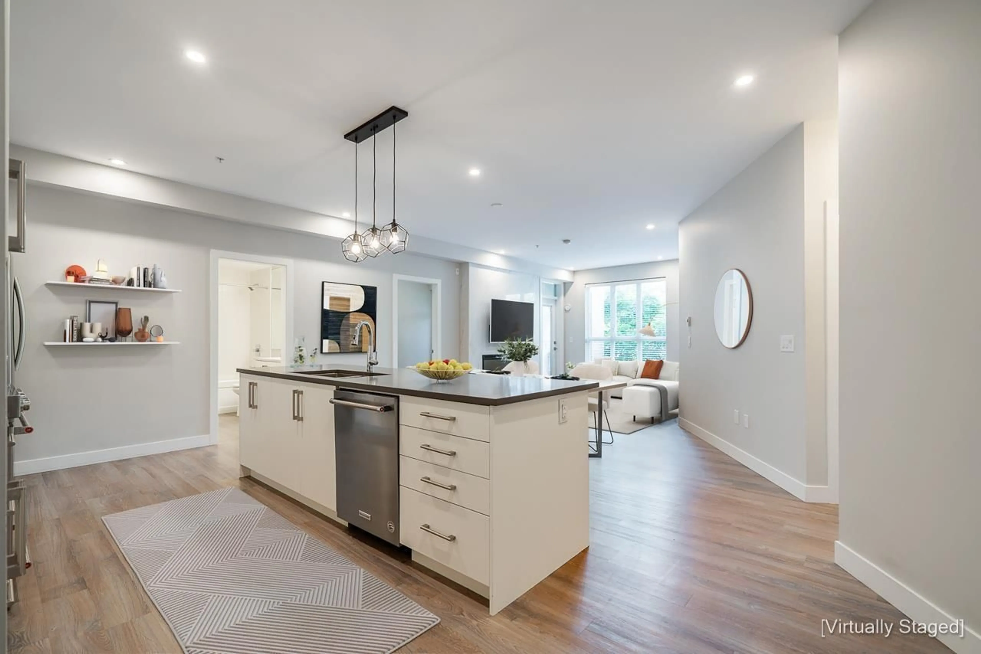 Open concept kitchen, unknown for 210 - 15436 31, Surrey British Columbia V3Z1H3