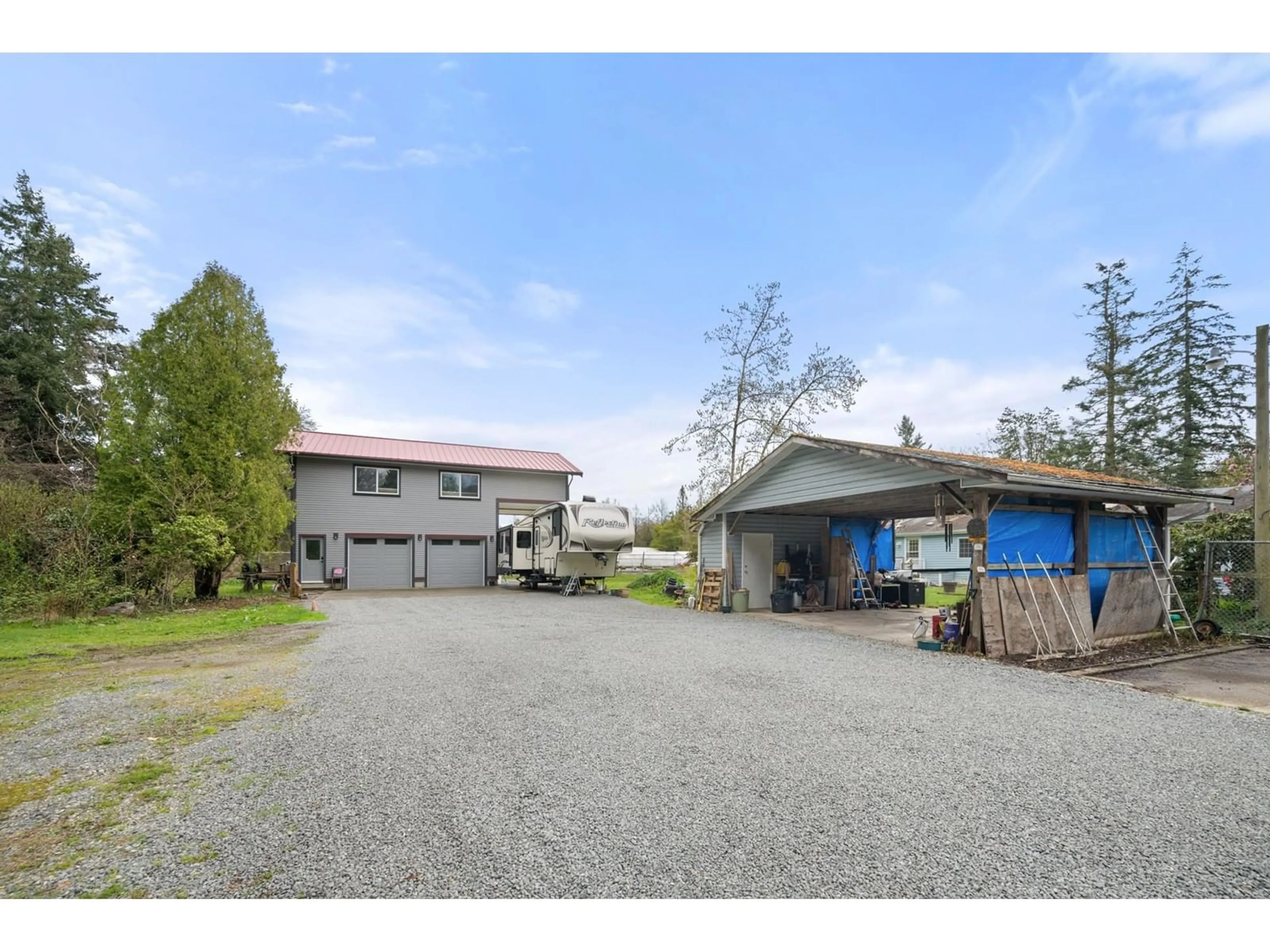A pic from outside/outdoor area/front of a property/back of a property/a pic from drone, unknown for 3674 224, Langley British Columbia V2Z2G7