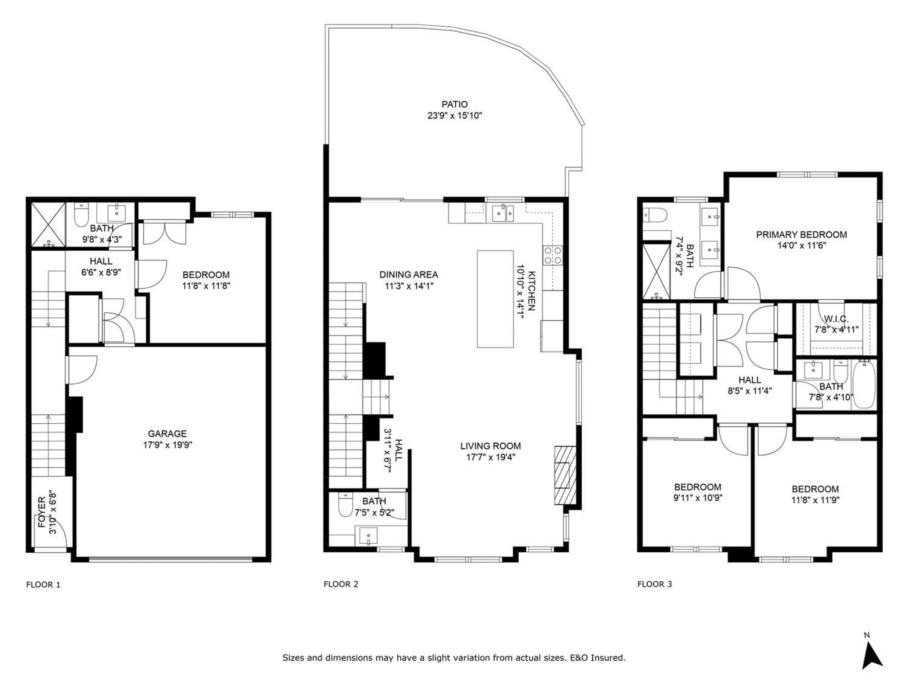 Floor plan for 19 - 34825 DELAIR, Abbotsford British Columbia V2S2E1