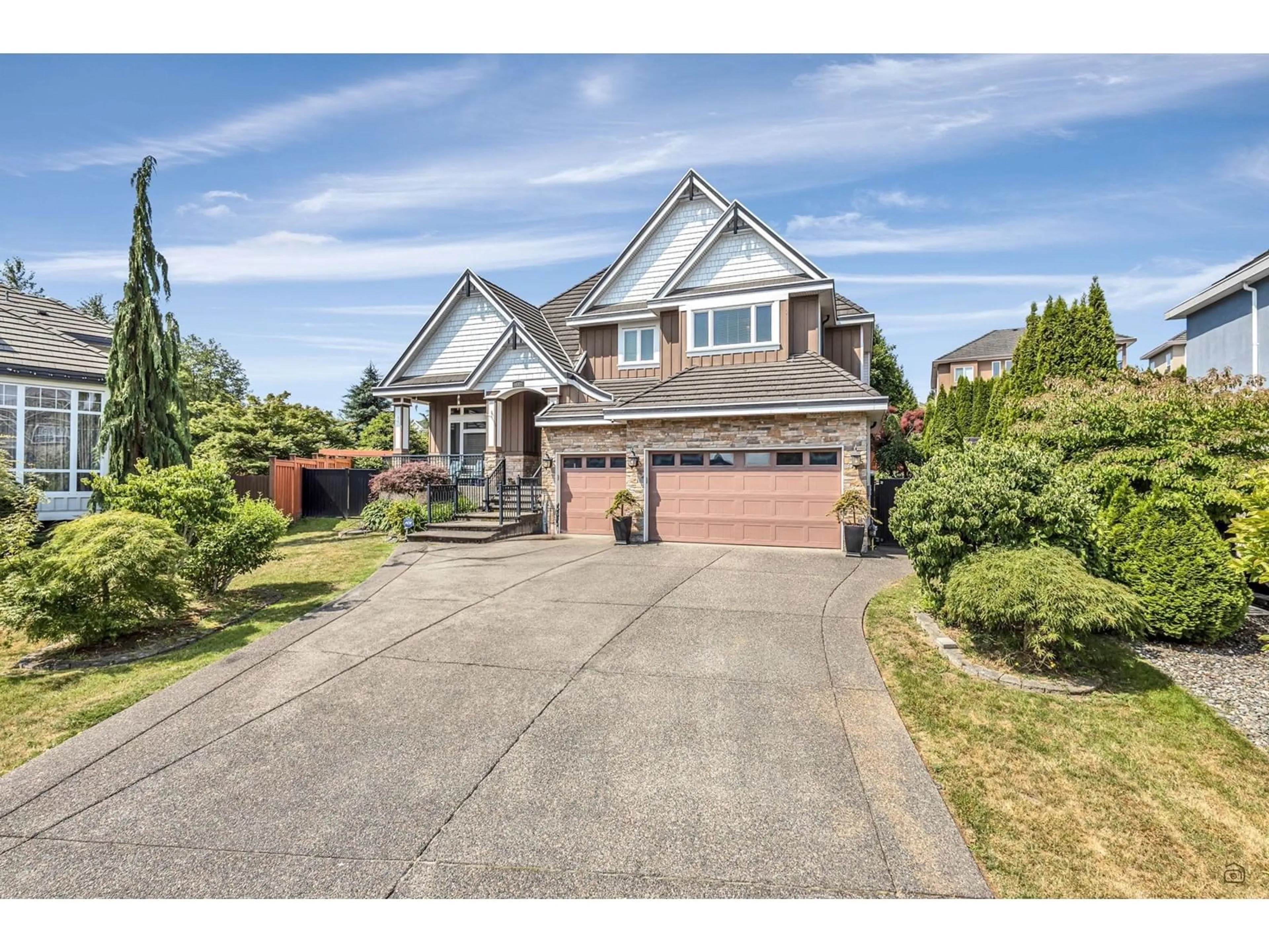 Home with brick exterior material, street for 16308 91A, Surrey British Columbia V4N5S5