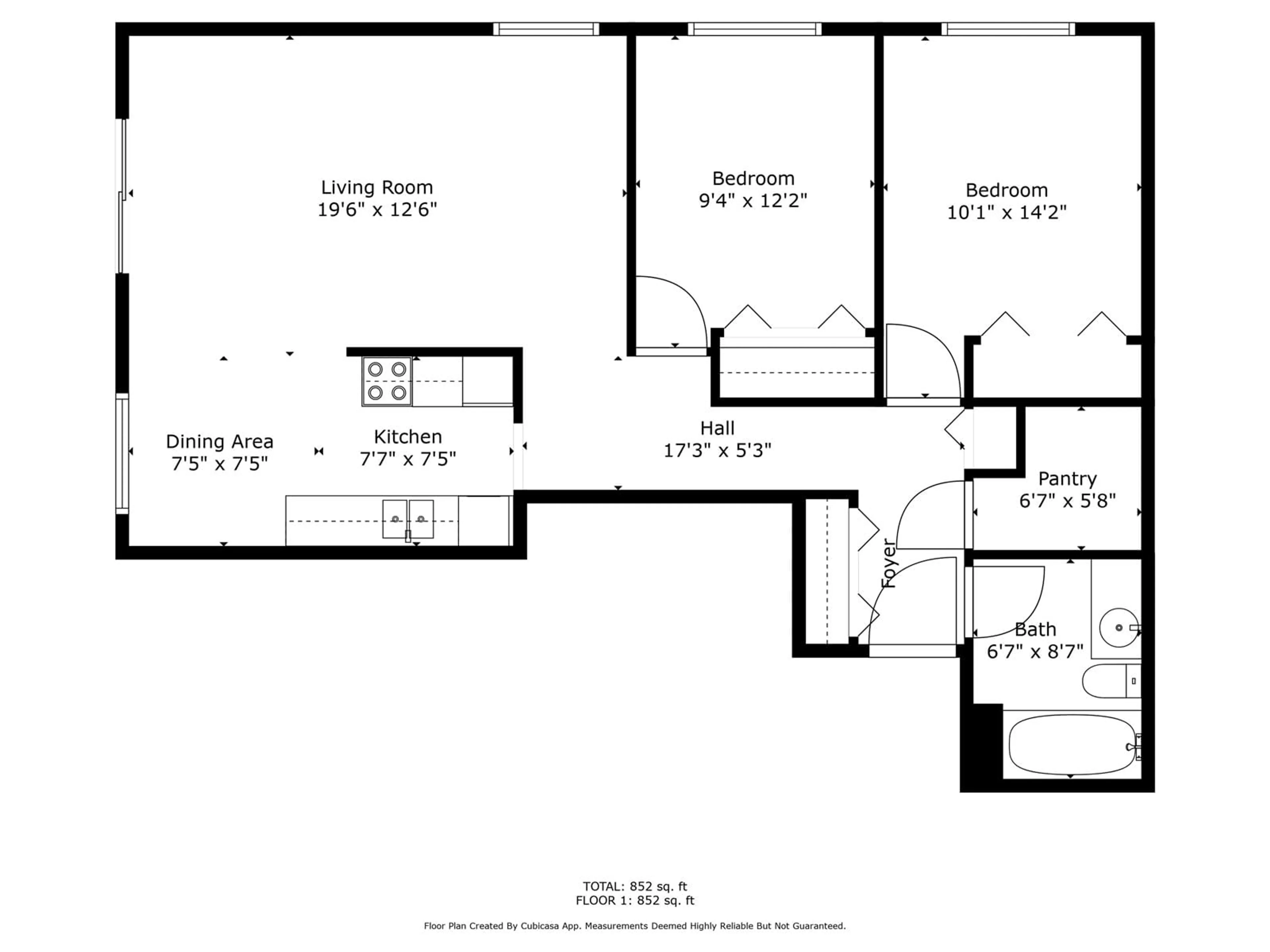Floor plan for 101 - 9175 MARY STREET, Chilliwack British Columbia V2P4H7