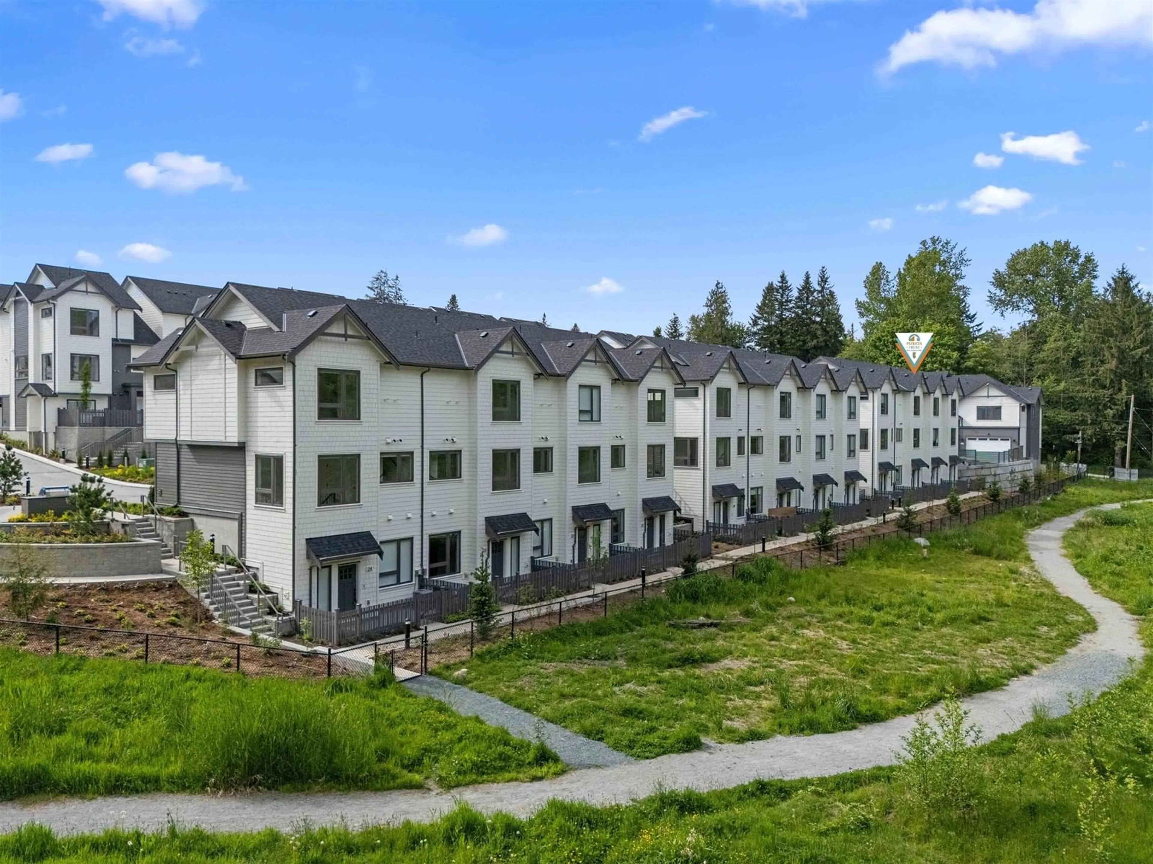 A pic from outside/outdoor area/front of a property/back of a property/a pic from drone, mountain view for 15 - 16358 90, Surrey British Columbia V7N4T2