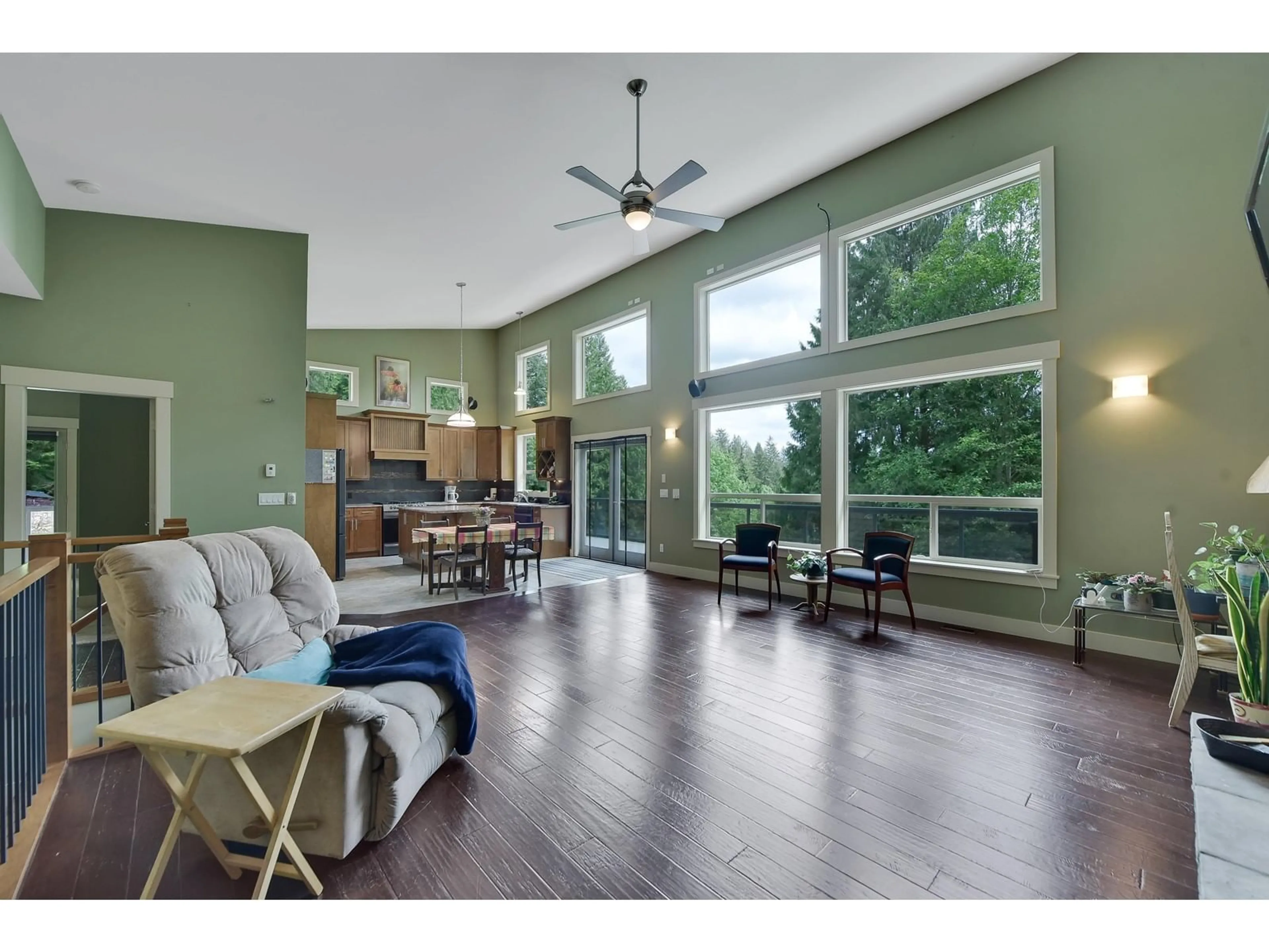 Living room with furniture, wood/laminate floor for 11759 WILSON, Mission British Columbia V4S1B6