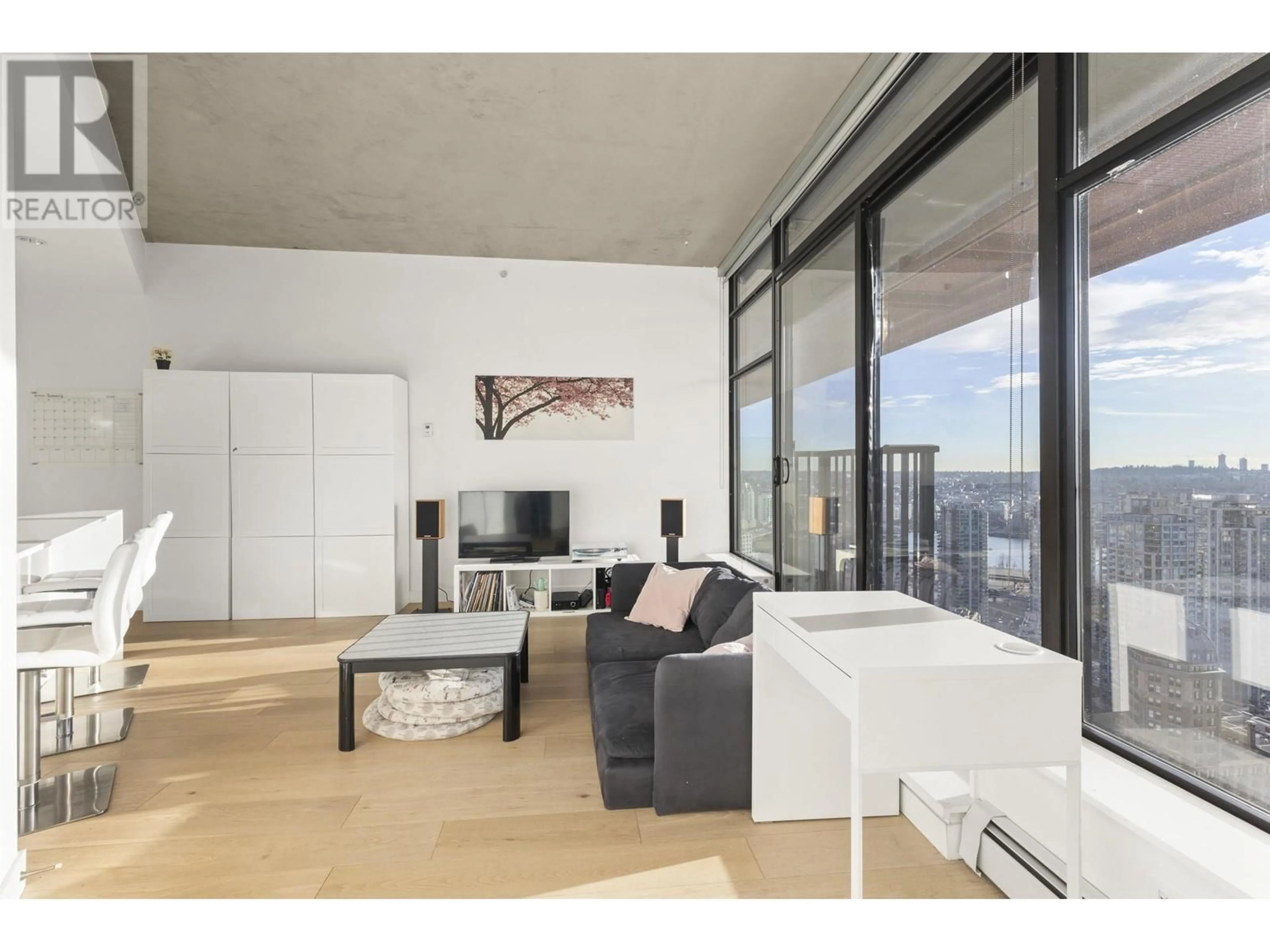 Living room with furniture, unknown for 4108 - 128 CORDOVA STREET, Vancouver British Columbia V6B0E6