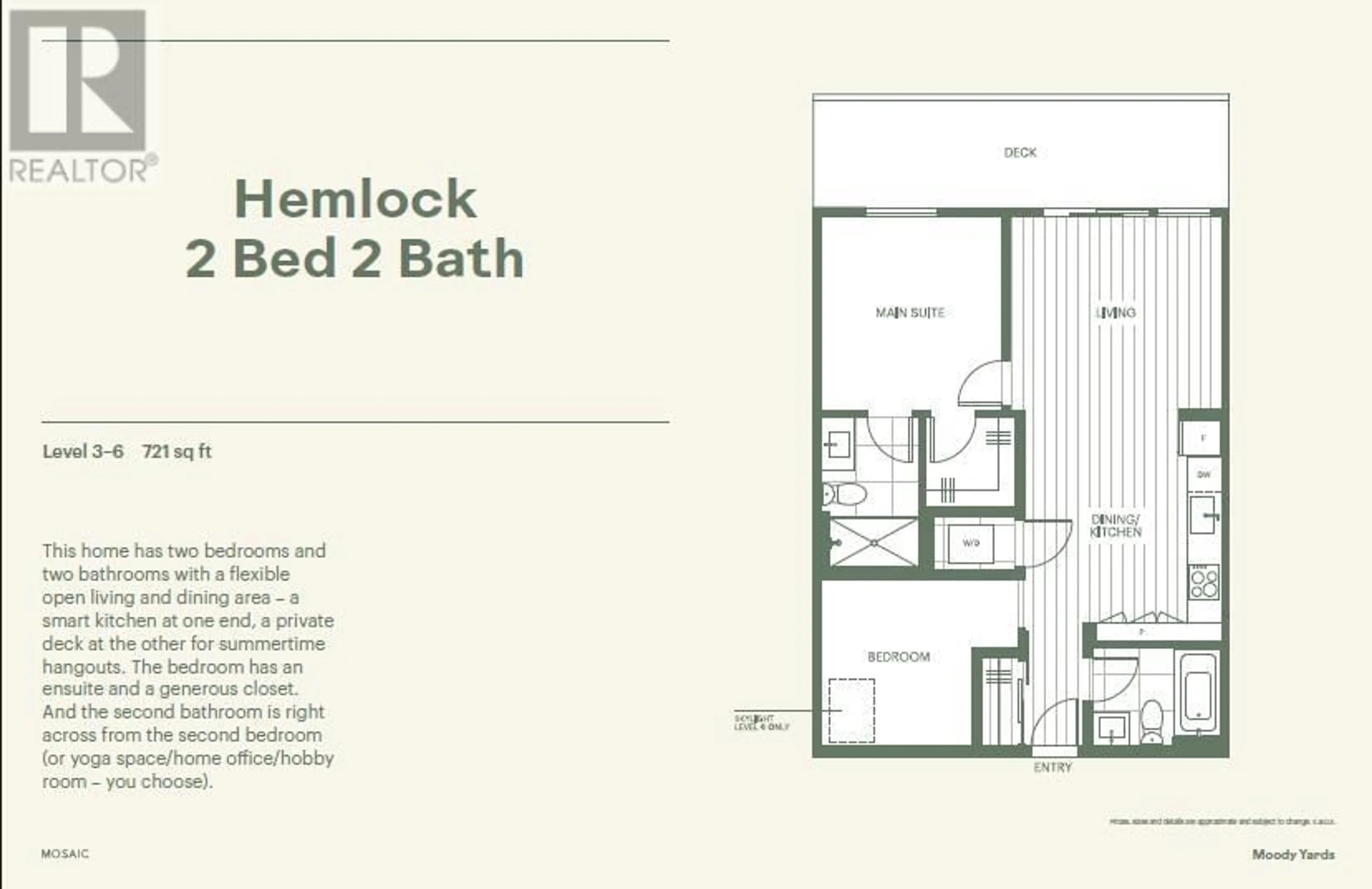 Floor plan for 414 - 3055 MURRAY STREET, Port Moody British Columbia V3H0P4