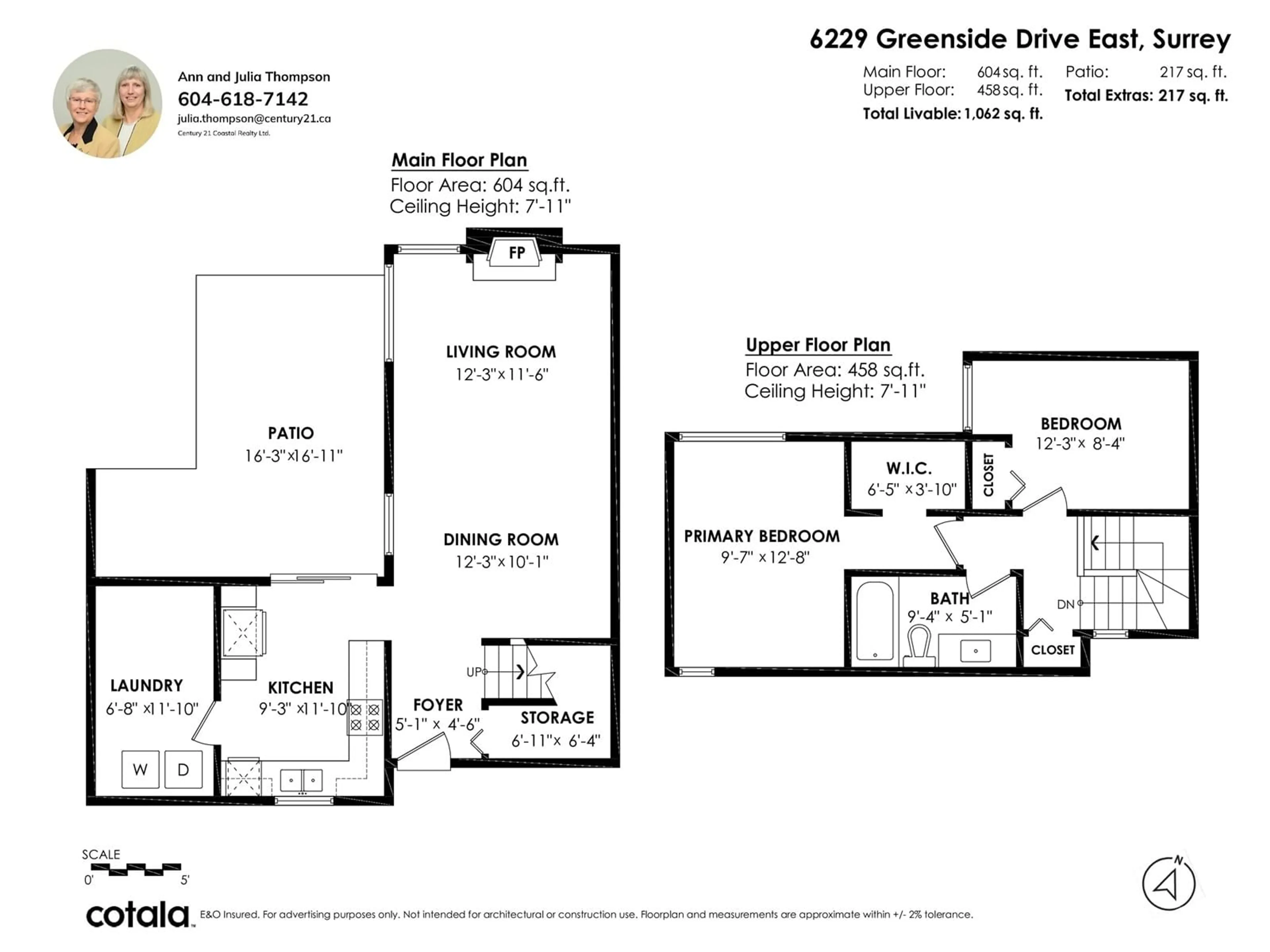Floor plan for 6229 GREENSIDE EAST, Surrey British Columbia V3S5M8