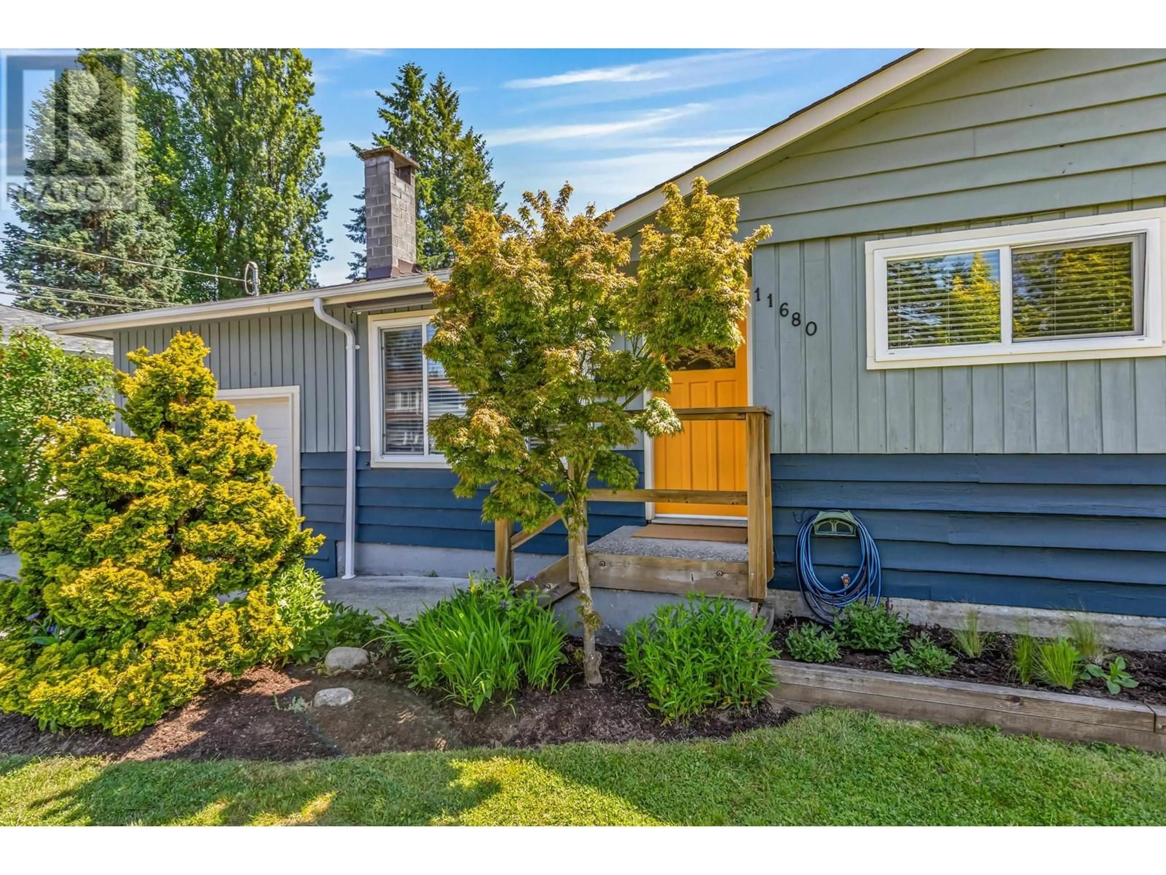 Home with vinyl exterior material, street for 11680 STEEVES STREET, Maple Ridge British Columbia V2X4X6