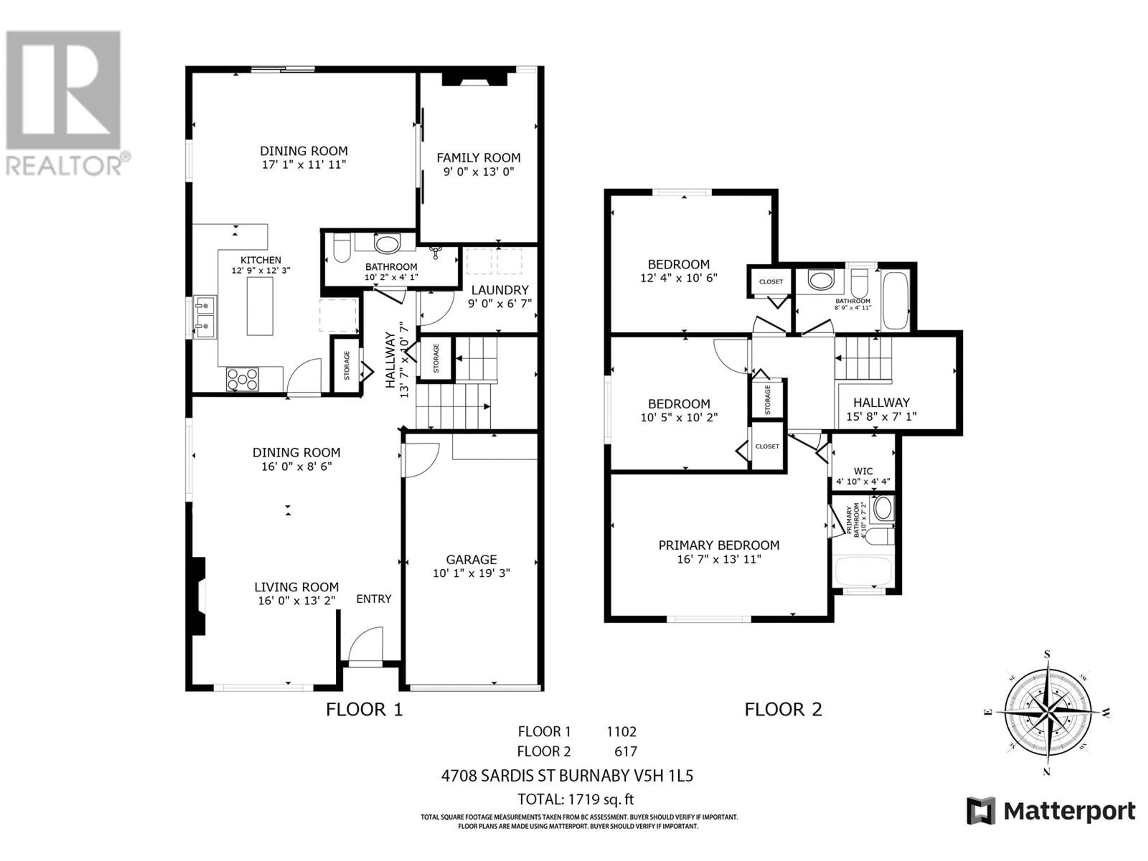 Floor plan for 4708 SARDIS STREET, Burnaby British Columbia V5H1L5