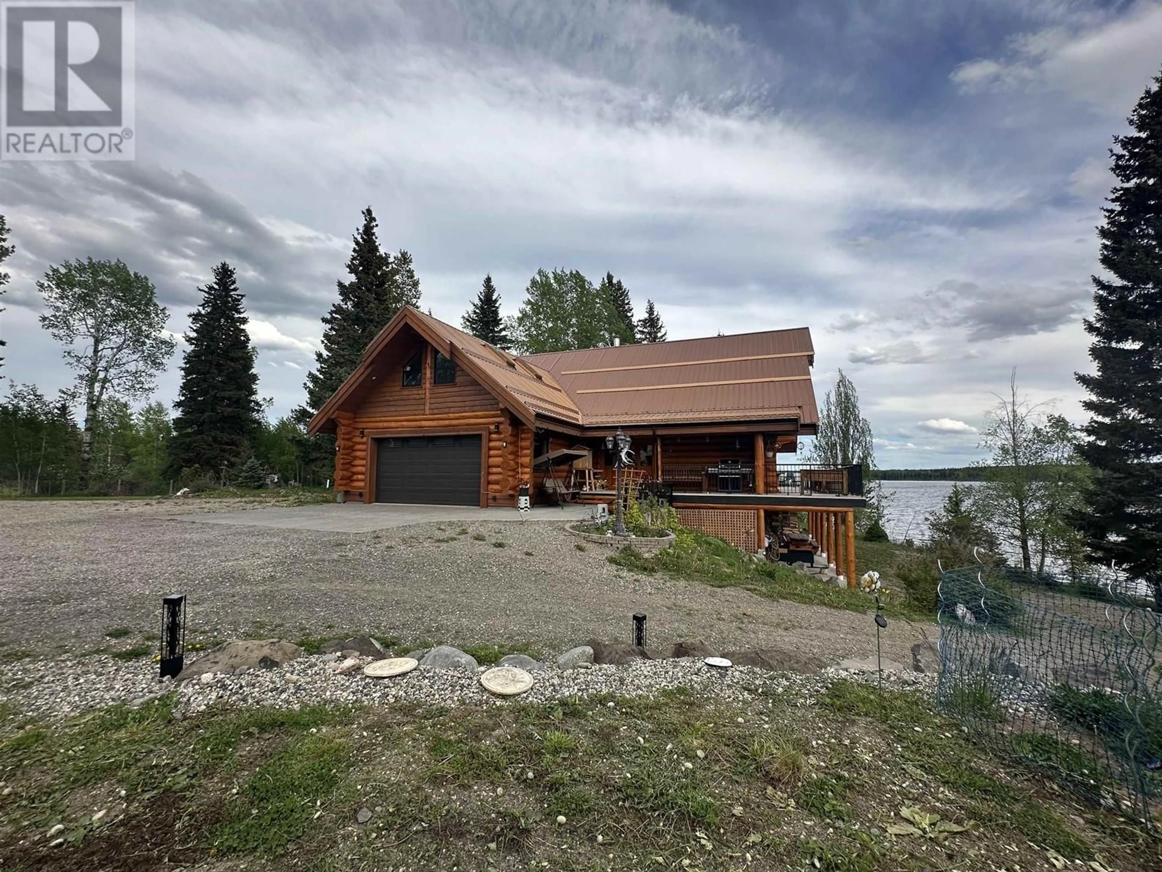 A pic from outside/outdoor area/front of a property/back of a property/a pic from drone, water/lake/river/ocean view for 3754 HORSEFLY ROAD, Williams Lake British Columbia V0K2G0