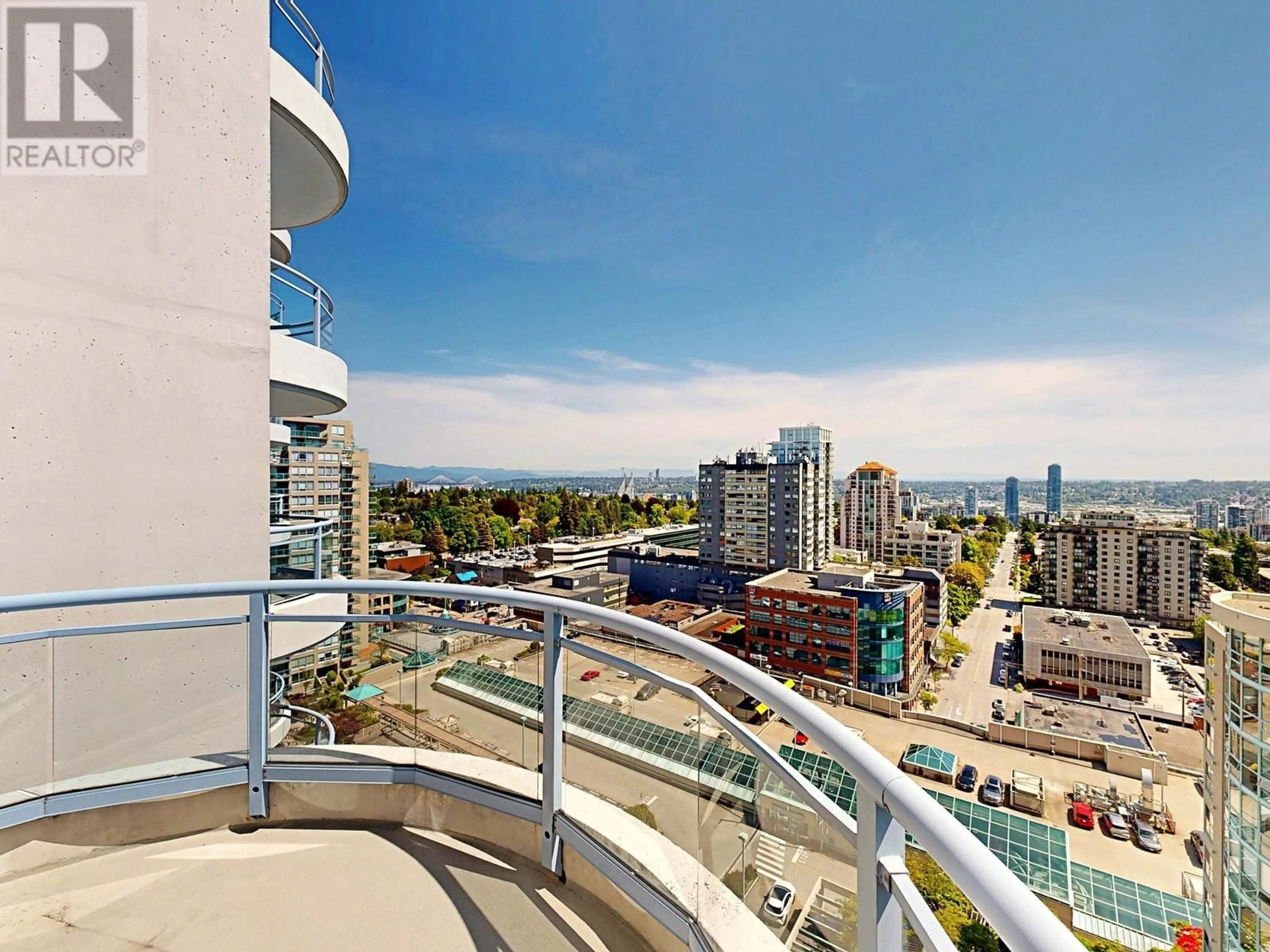 Balcony in the apartment, city buildings view from balcony for 2005 - 719 PRINCESS STREET, New Westminster British Columbia V3M6T9
