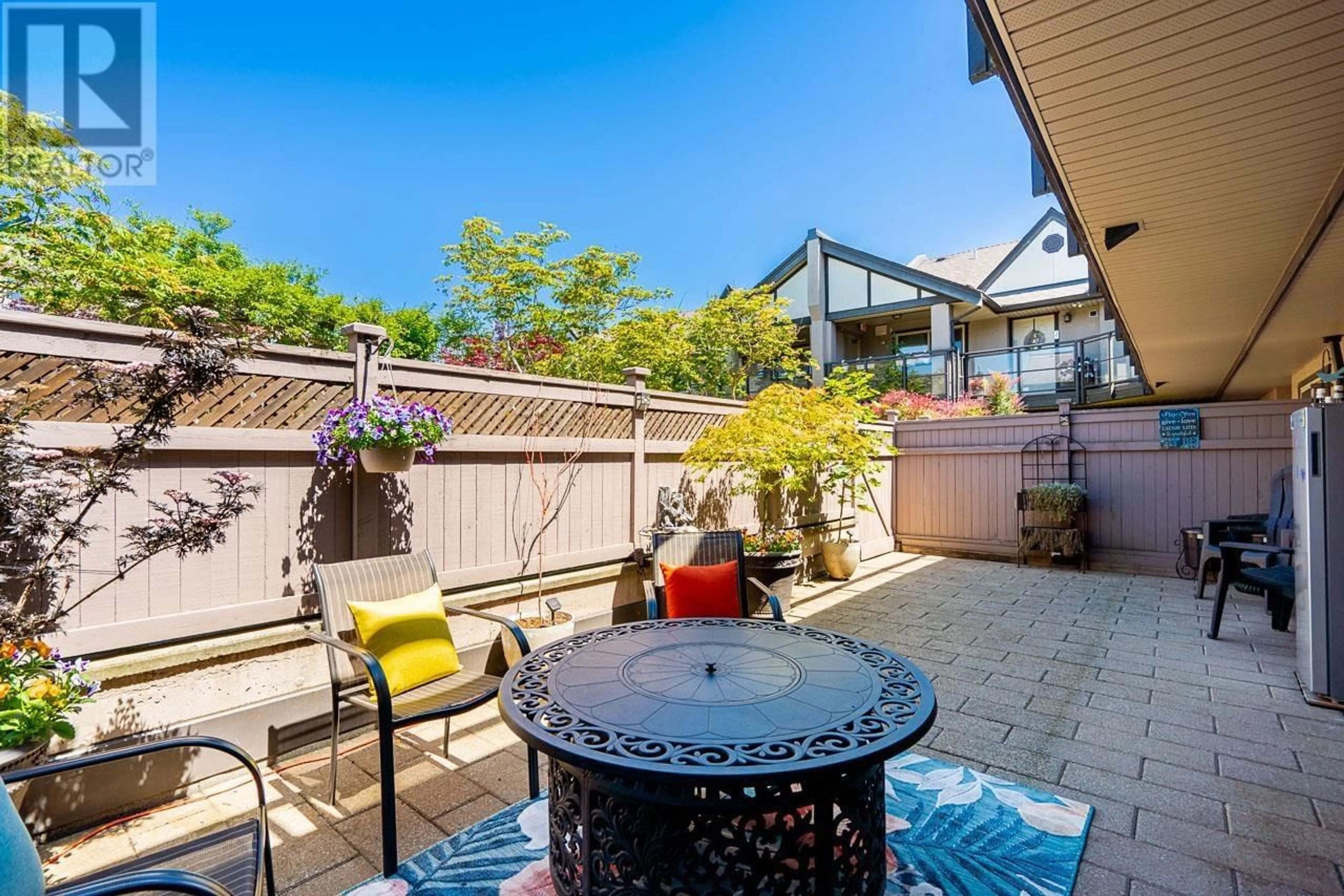 Patio, street for A205 - 4811 53 STREET, Ladner British Columbia V4K2Z3