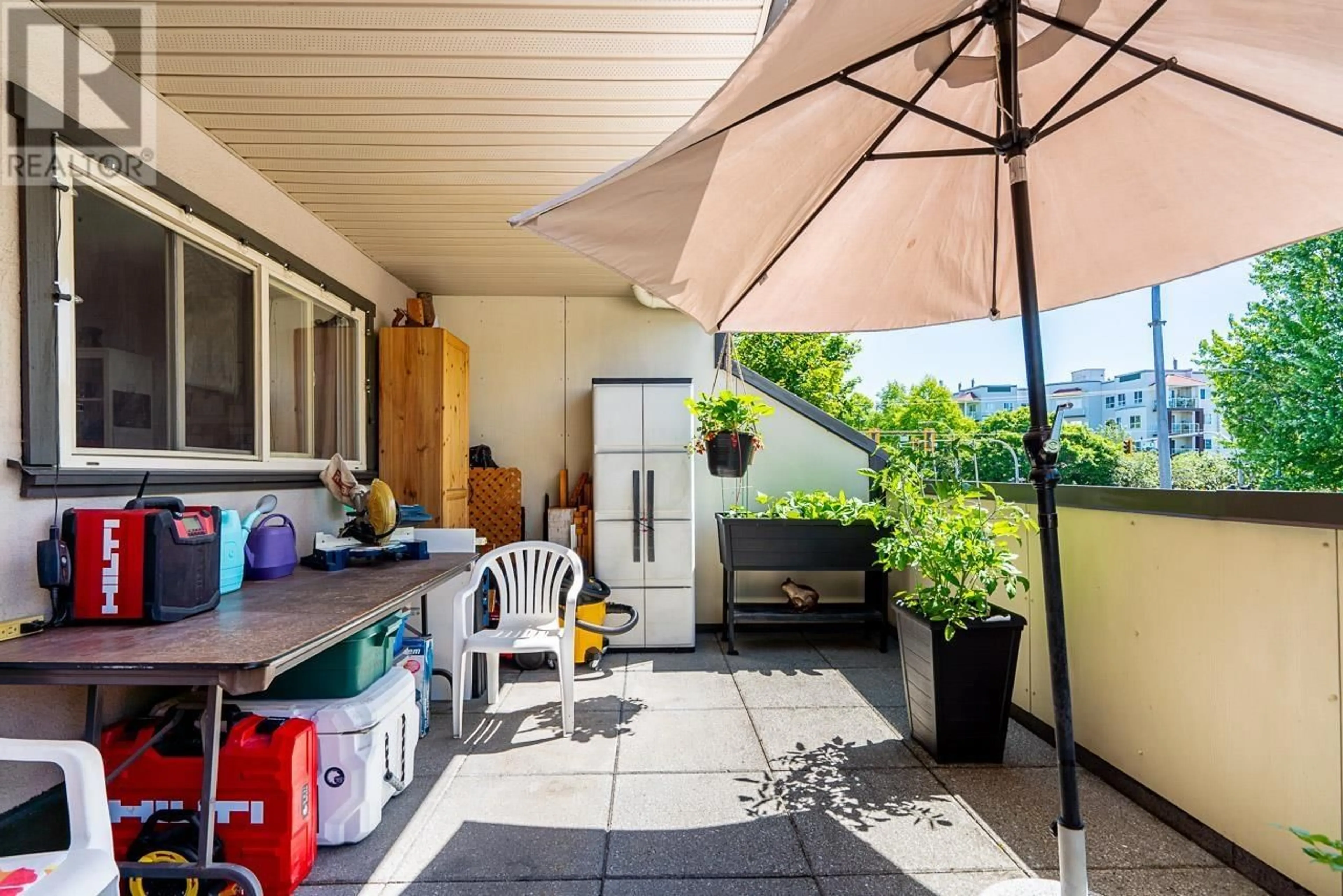 Patio, water/lake/river/ocean view for A205 - 4811 53 STREET, Ladner British Columbia V4K2Z3