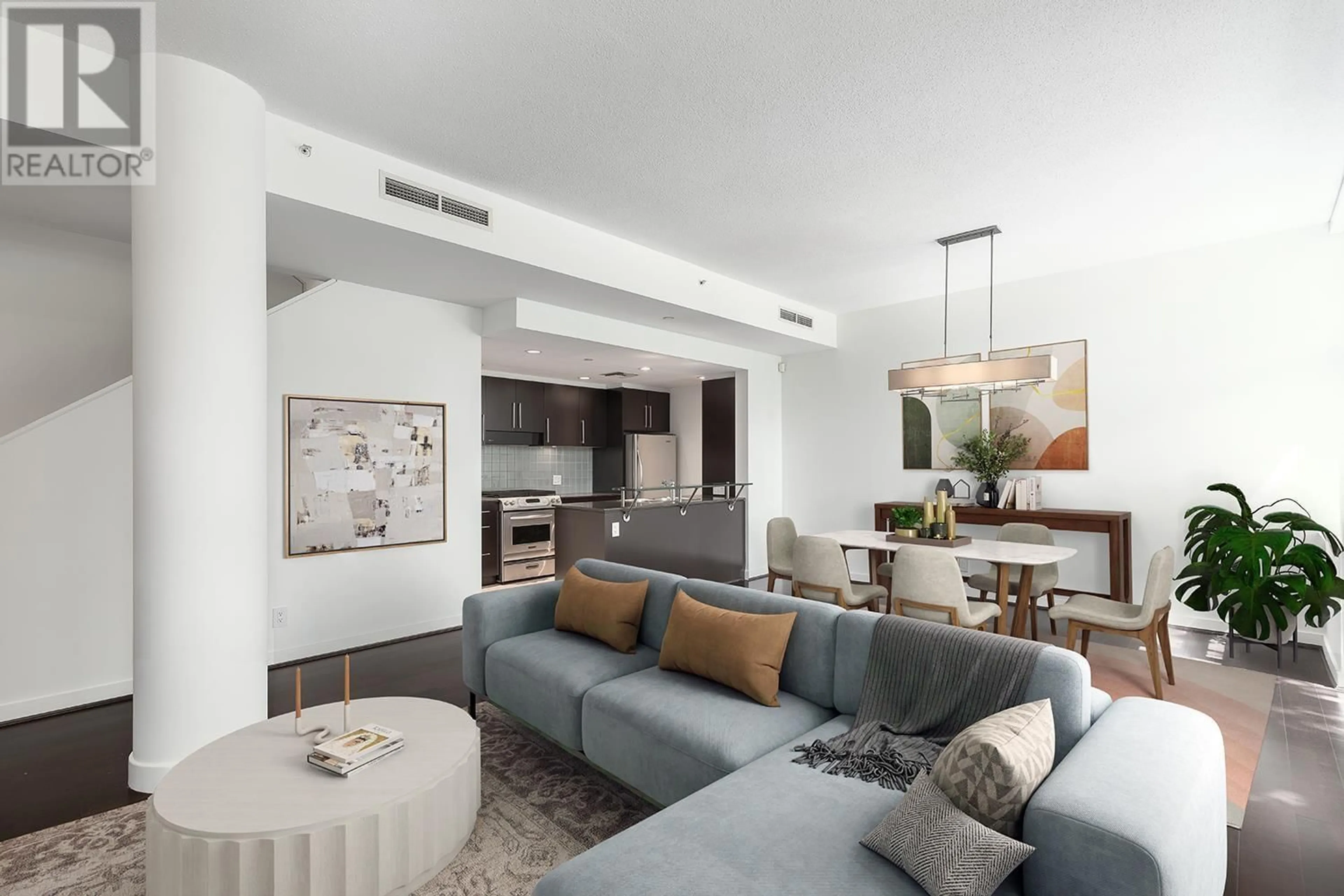 Living room with furniture, unknown for 105 - 638 BEACH CRESCENT, Vancouver British Columbia V6Z3H4