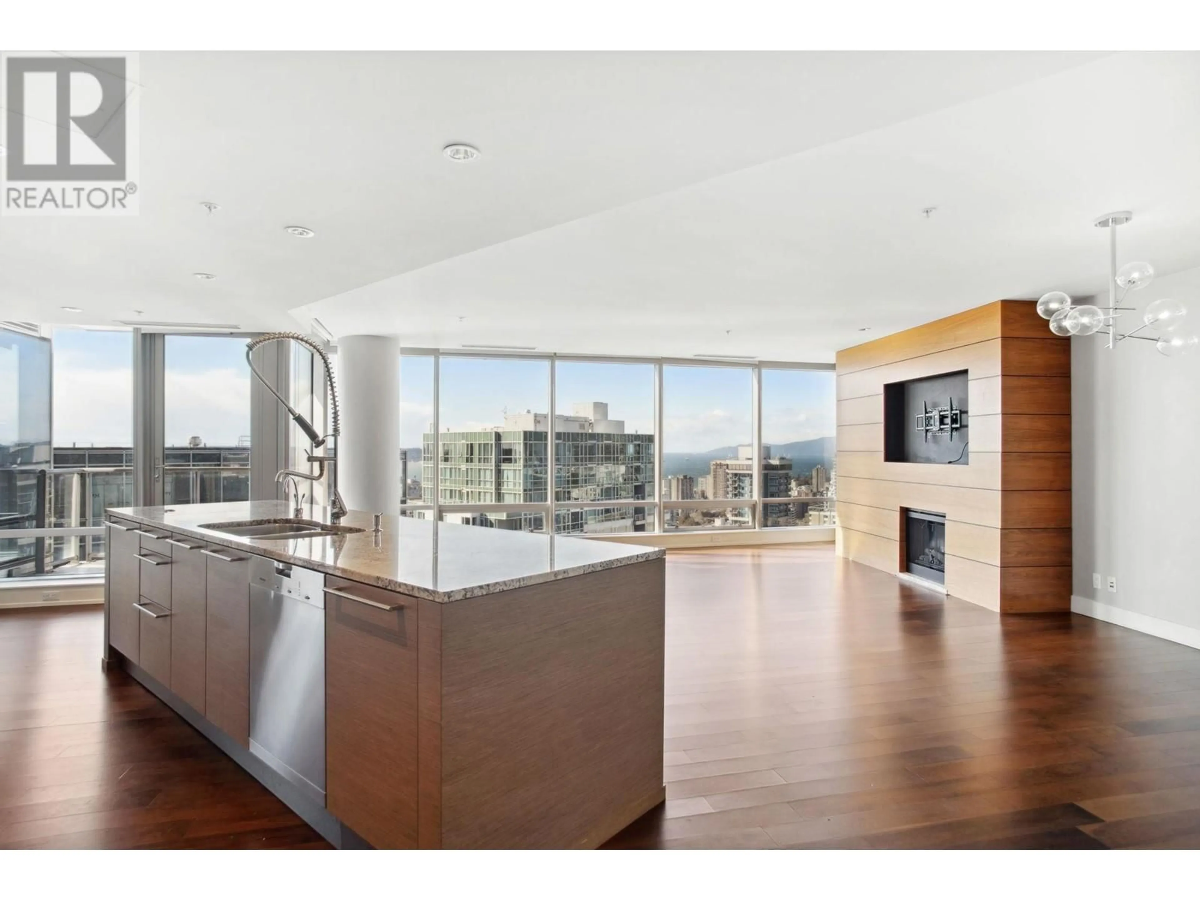 Open concept kitchen, unknown for 3309 - 1111 ALBERNI STREET, Vancouver British Columbia V6E4V2