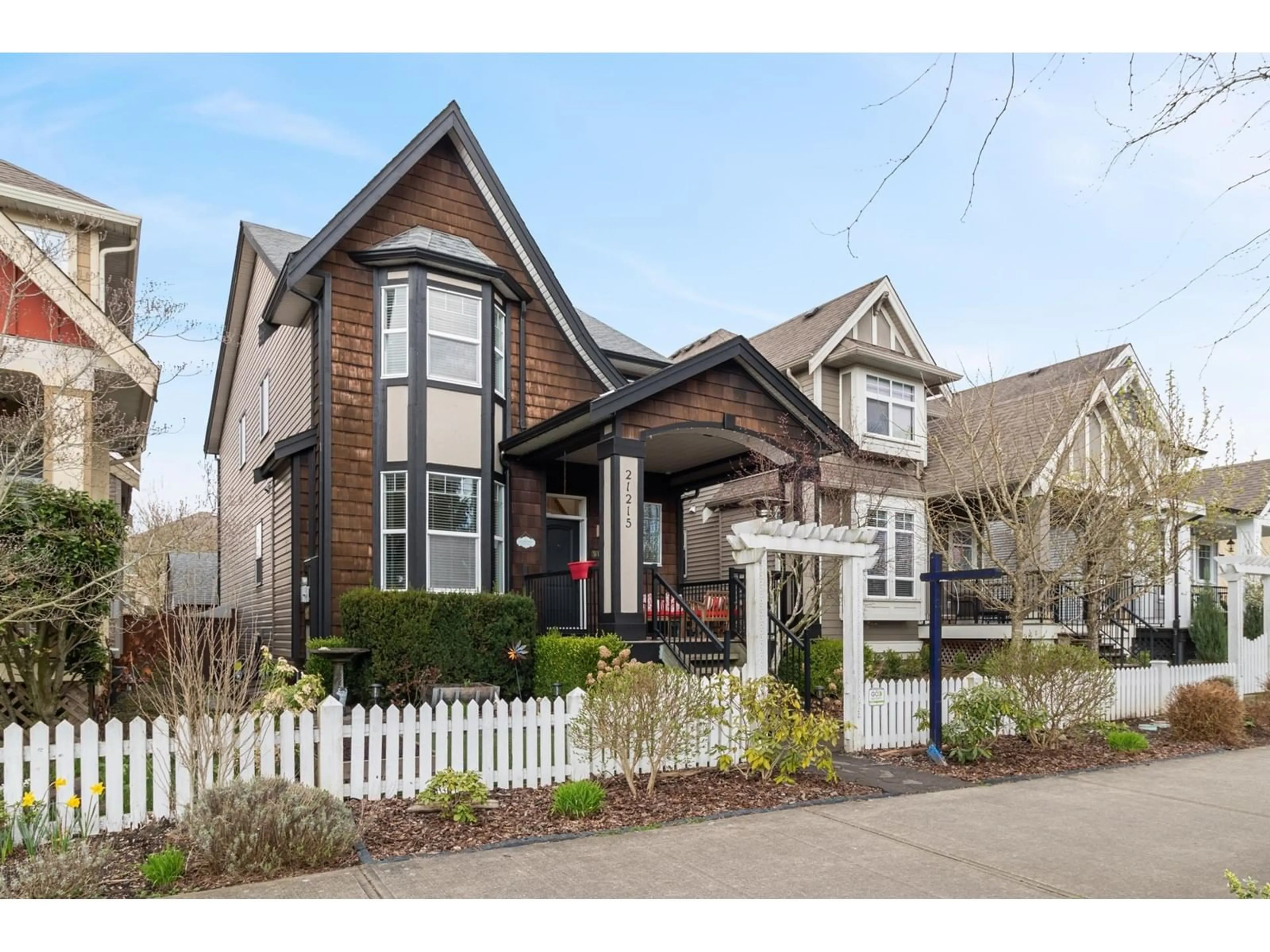 Home with brick exterior material, street for 21215 83, Langley British Columbia V2Y0C2
