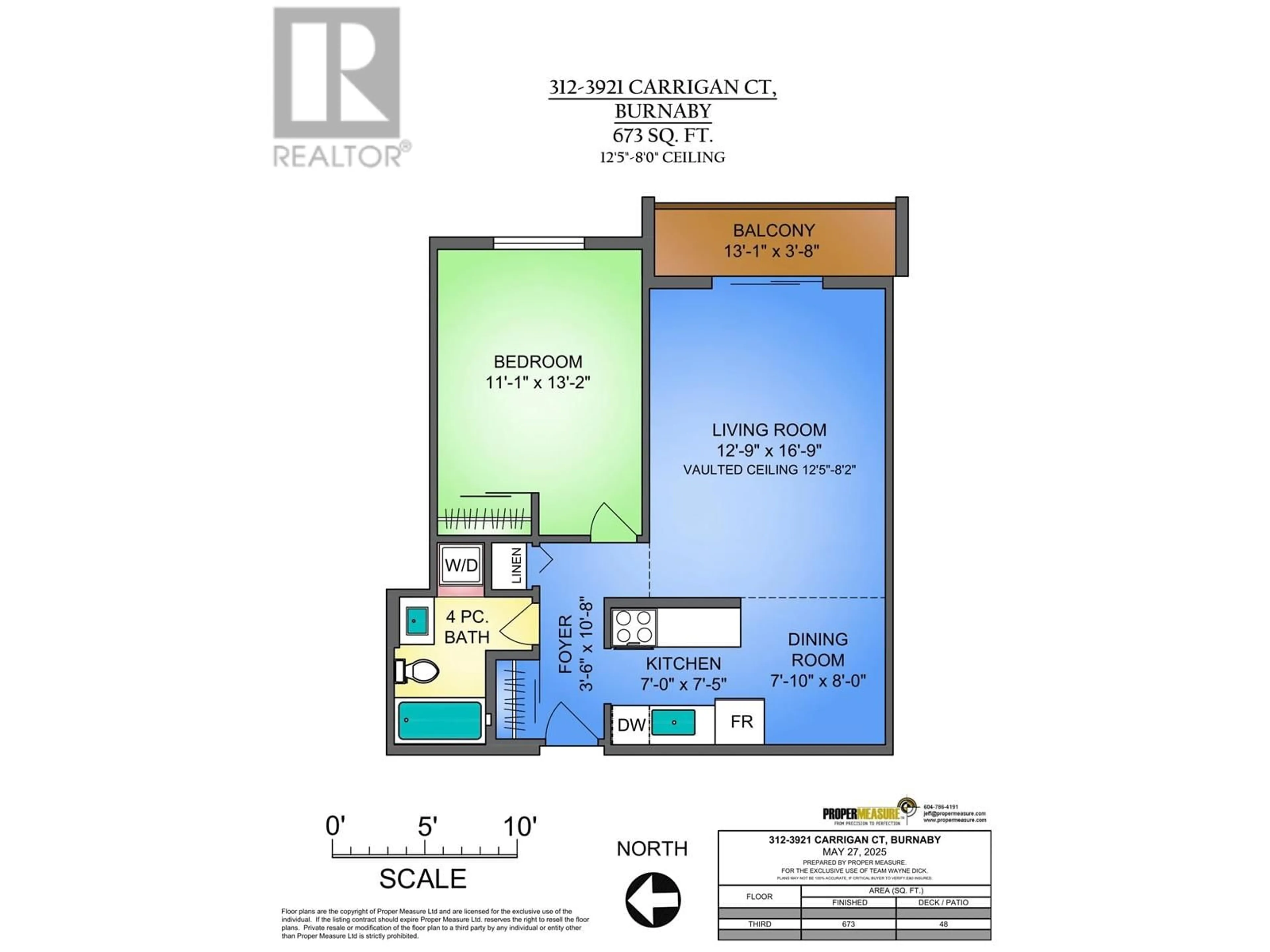 Floor plan for 312 - 3921 CARRIGAN COURT, Burnaby British Columbia V3N4J7