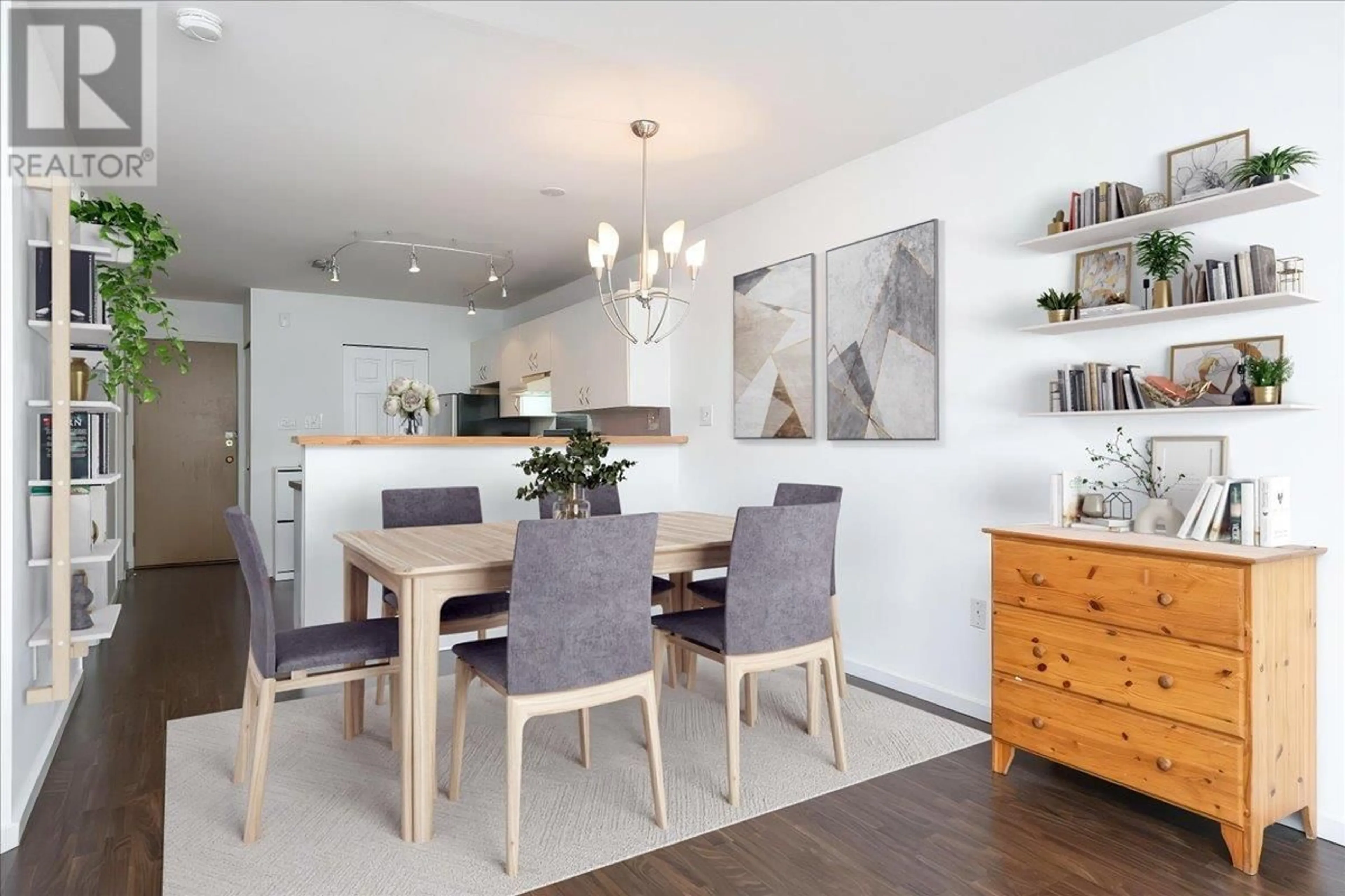 Dining room, wood/laminate floor for 206 - 2255 ETON STREET, Vancouver British Columbia V5L1C9