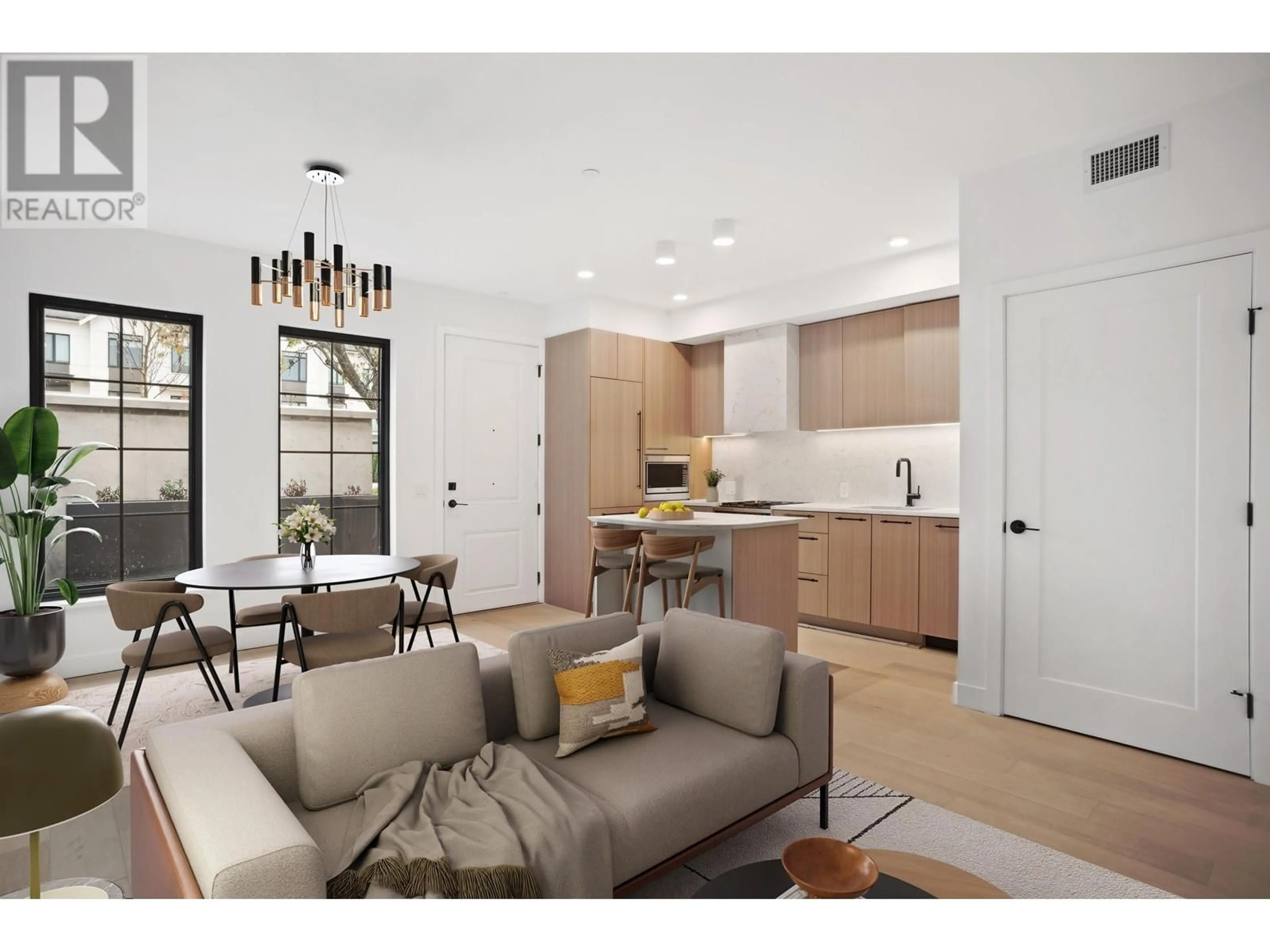 Open concept kitchen, unknown for 114 - 163 KING EDWARD AVENUE, Vancouver British Columbia V5Y2H8