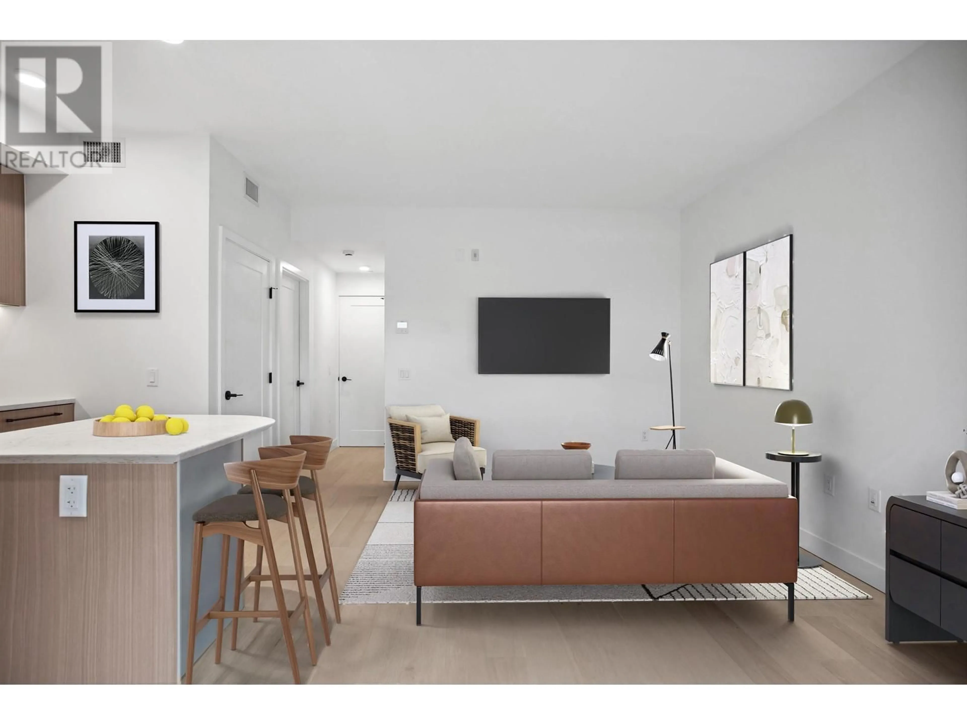 Living room with furniture, unknown for 114 - 163 KING EDWARD AVENUE, Vancouver British Columbia V5Y2H8