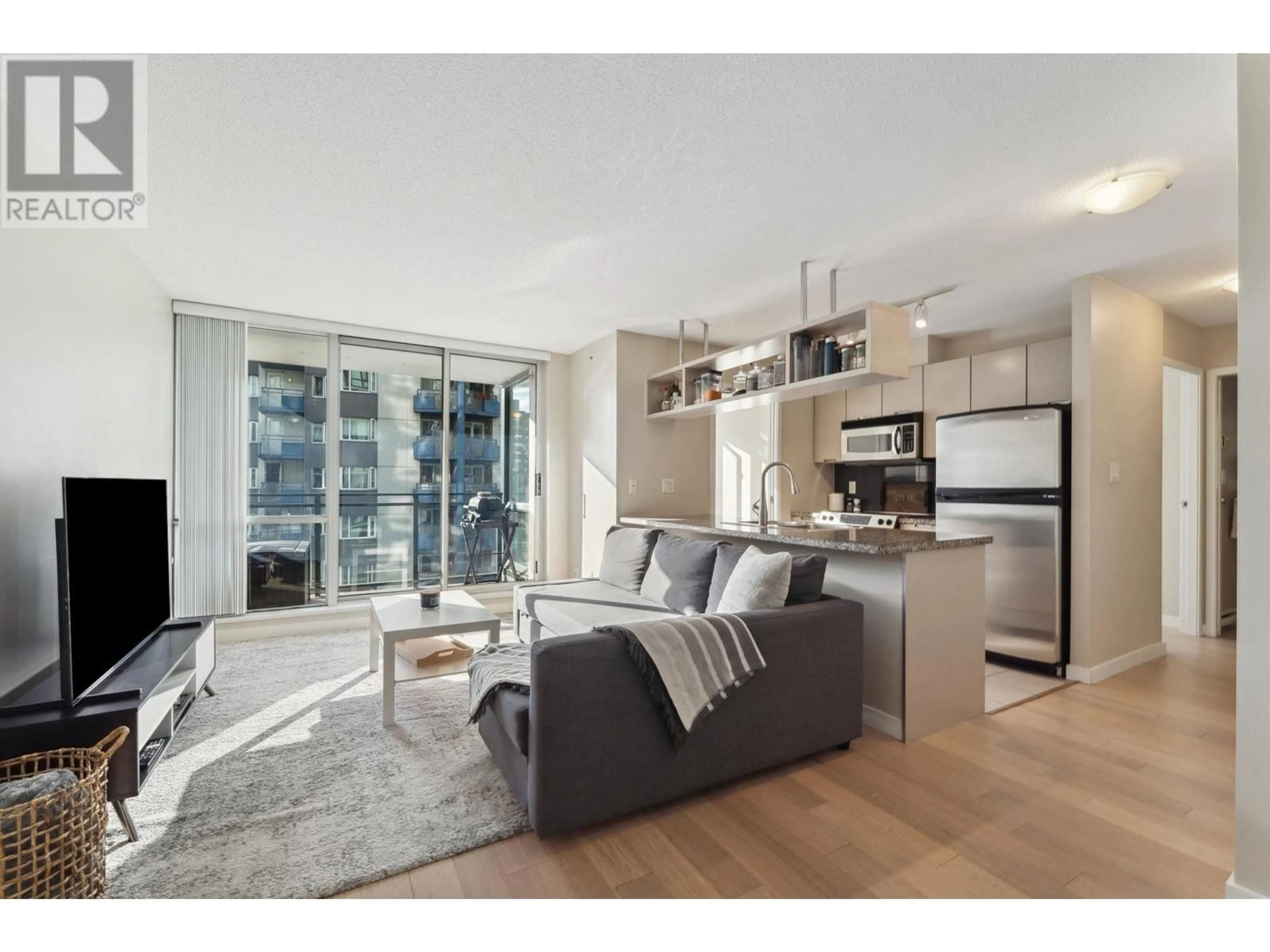 Living room with furniture, unknown for 1102 - 1082 SEYMOUR STREET, Vancouver British Columbia V6B1X9