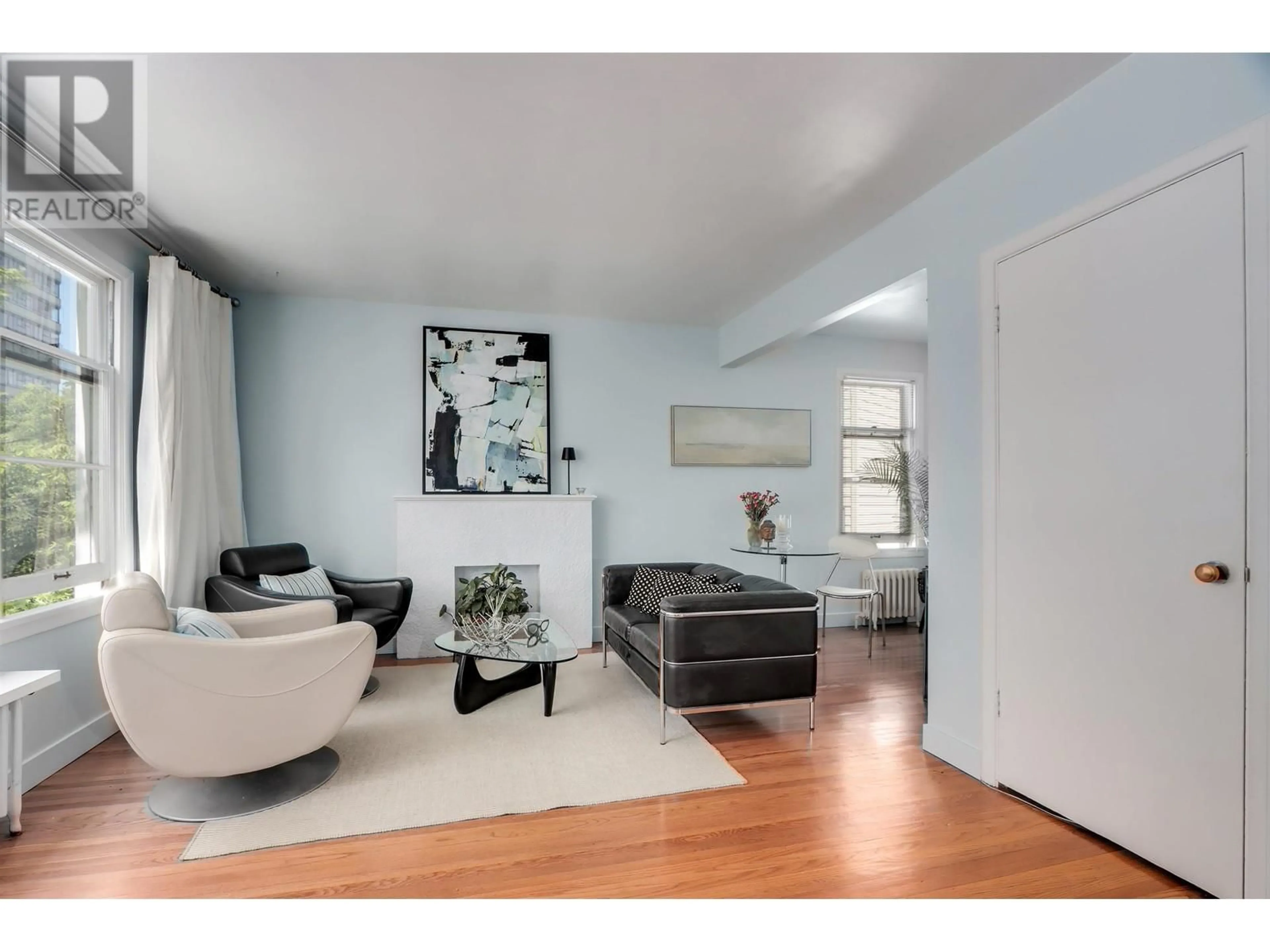 Living room with furniture, unknown for 303 - 1565 BURNABY STREET, Vancouver British Columbia V6G1X1