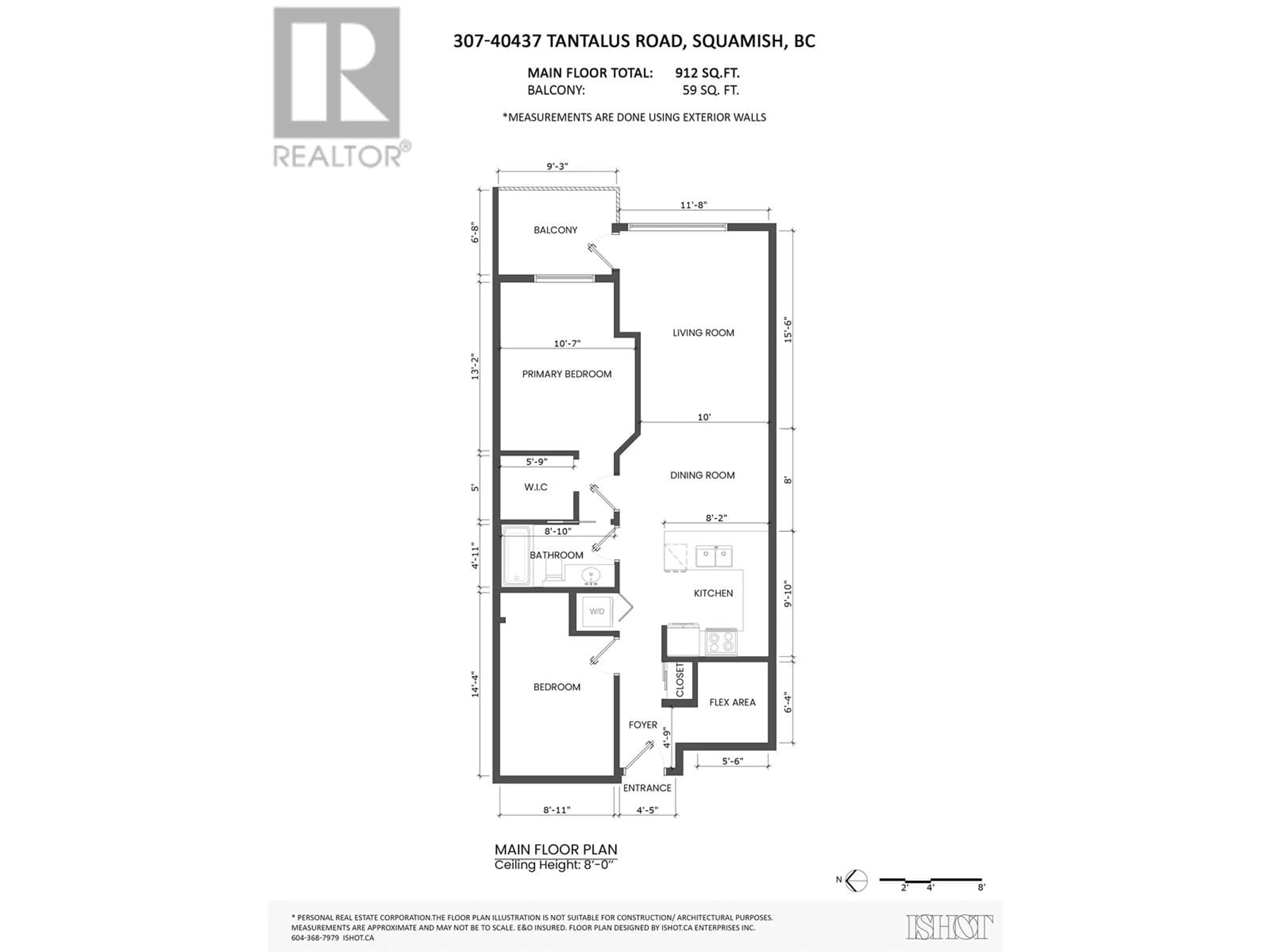 Floor plan for 307 - 40437 TANTALUS ROAD, Squamish British Columbia V0N3G0
