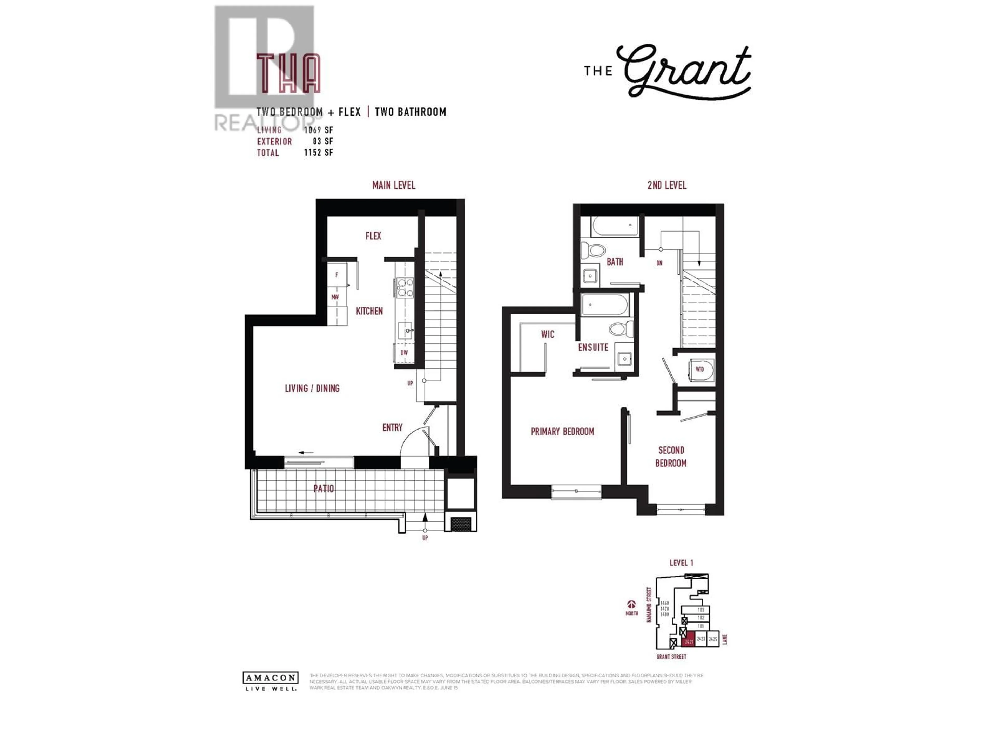Floor plan for 2421 GRANT STREET, Vancouver British Columbia V5K3G5