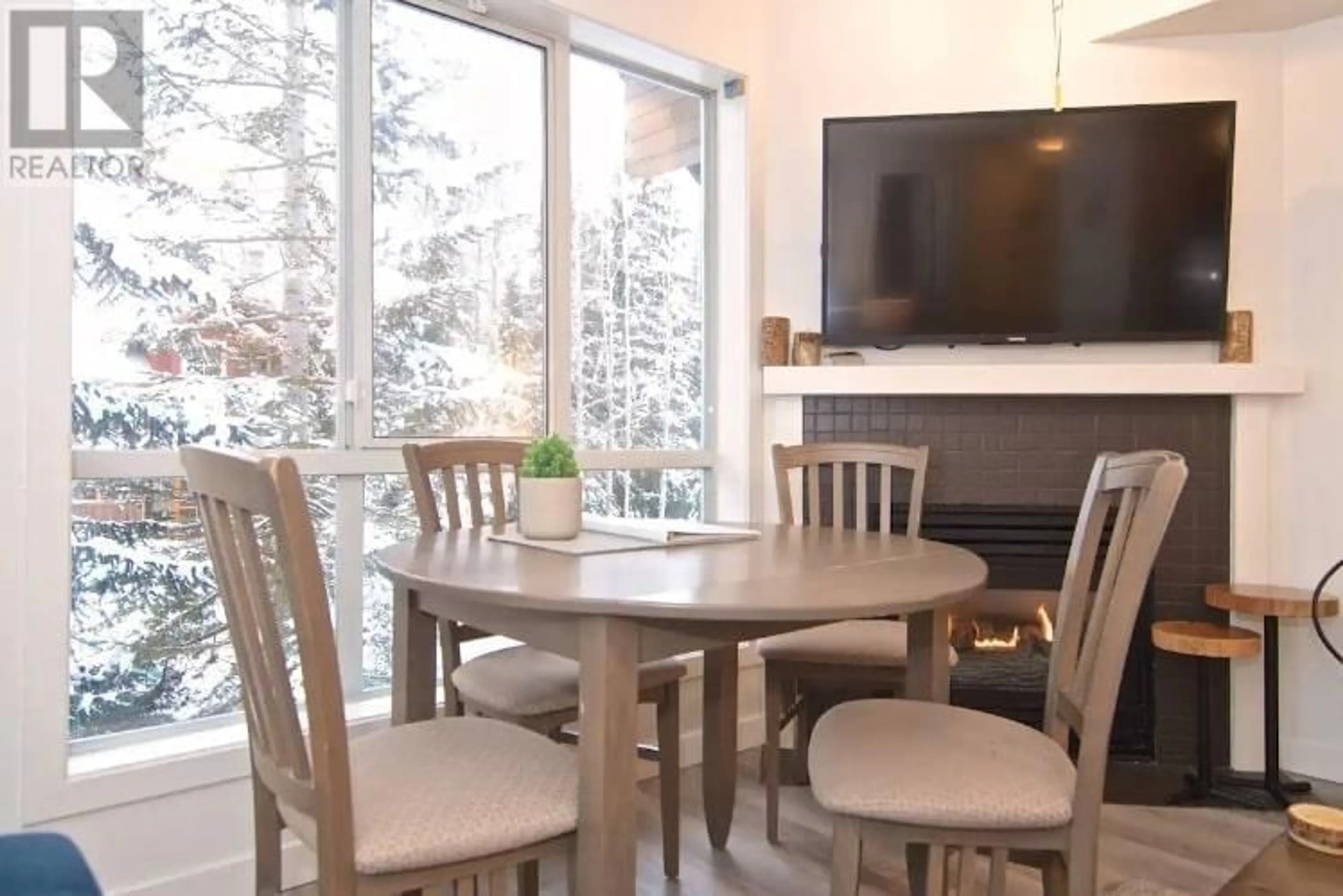 Dining room, wood/laminate floor for 34/34A - 4388 NORTHLANDS BOULEVARD, Whistler British Columbia V8E1C6
