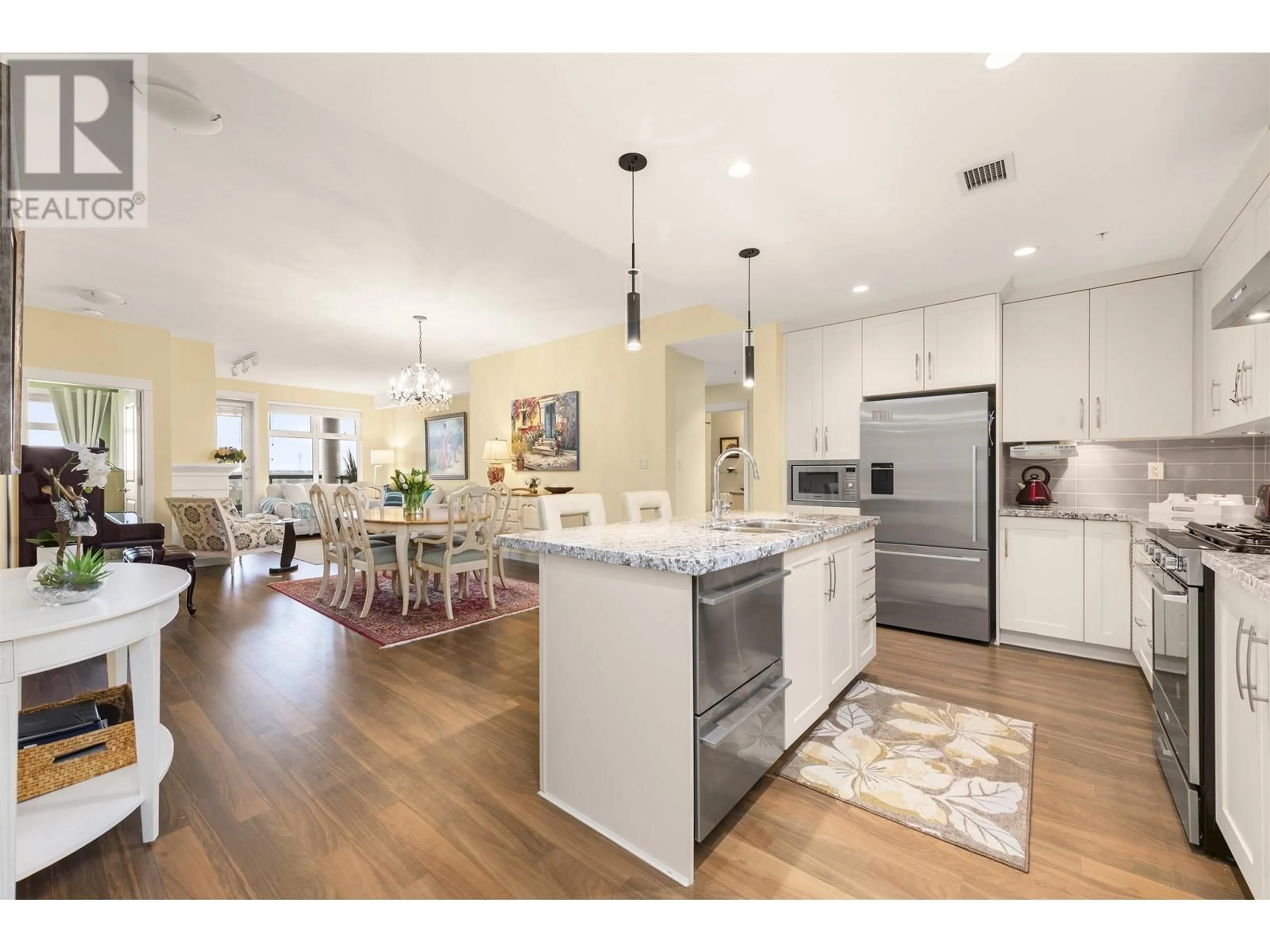Open concept kitchen, unknown for 406 - 5055 SPRINGS BOULEVARD, Delta British Columbia V4M0A5