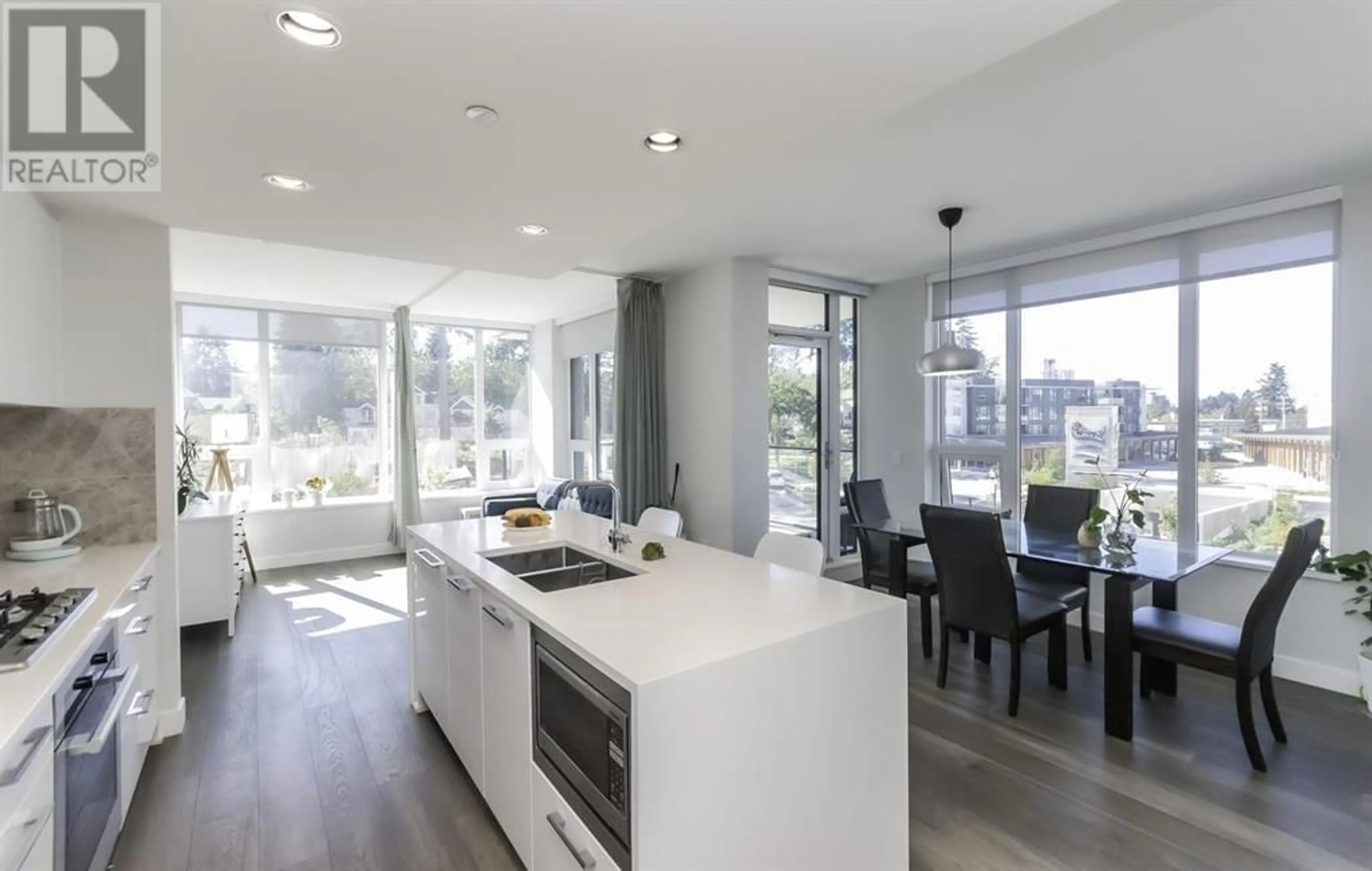 Open concept kitchen, unknown for 306 - 5410 SHORTCUT ROAD, Vancouver British Columbia V6T0C8