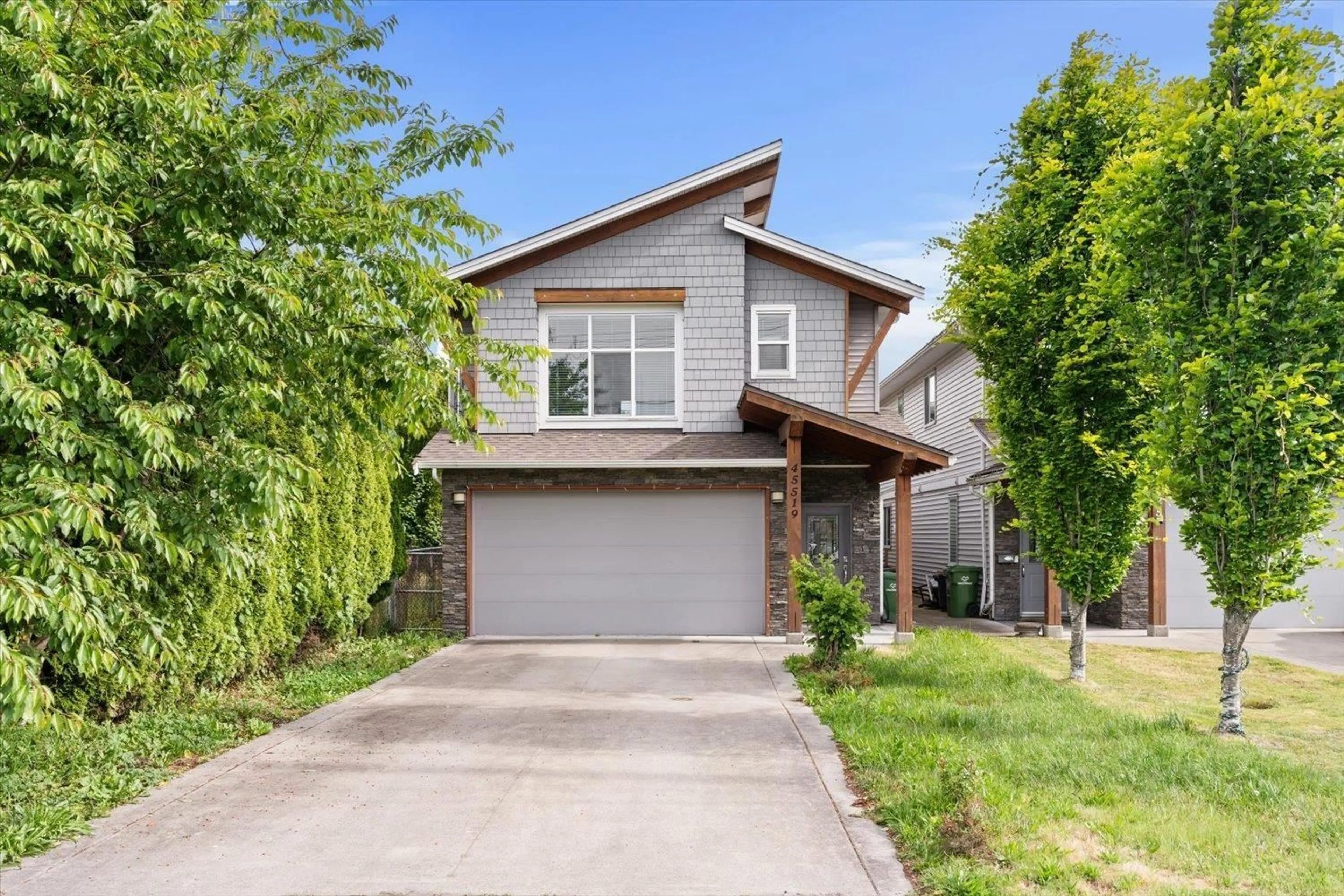 Home with brick exterior material, street for 45519 REECE AVENUE, Chilliwack British Columbia V2P3A2