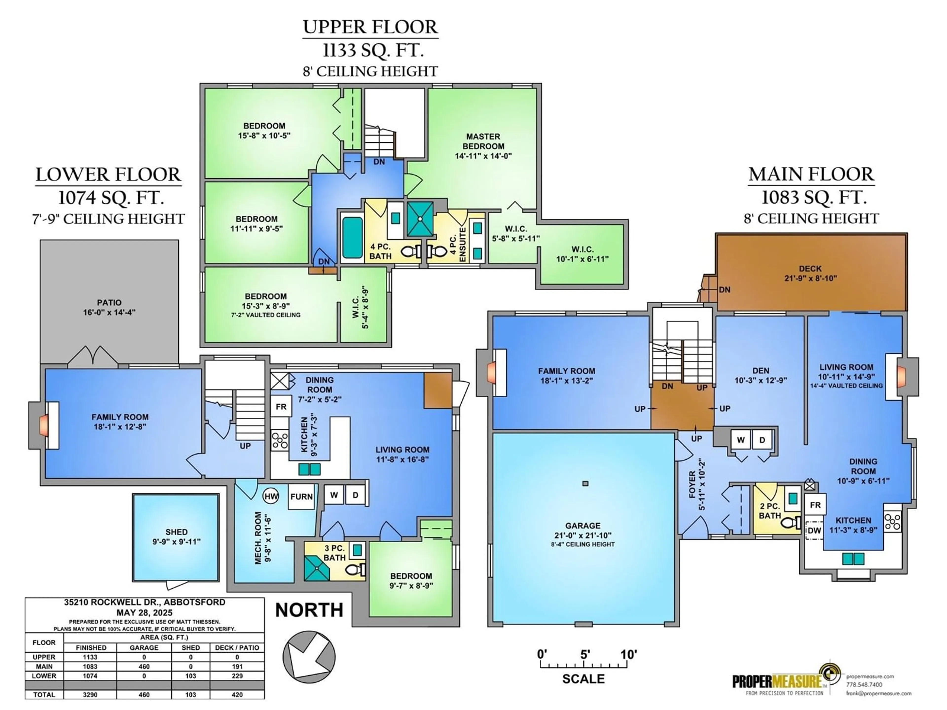 Floor plan for 35210 ROCKWELL, Abbotsford British Columbia V3G2C9