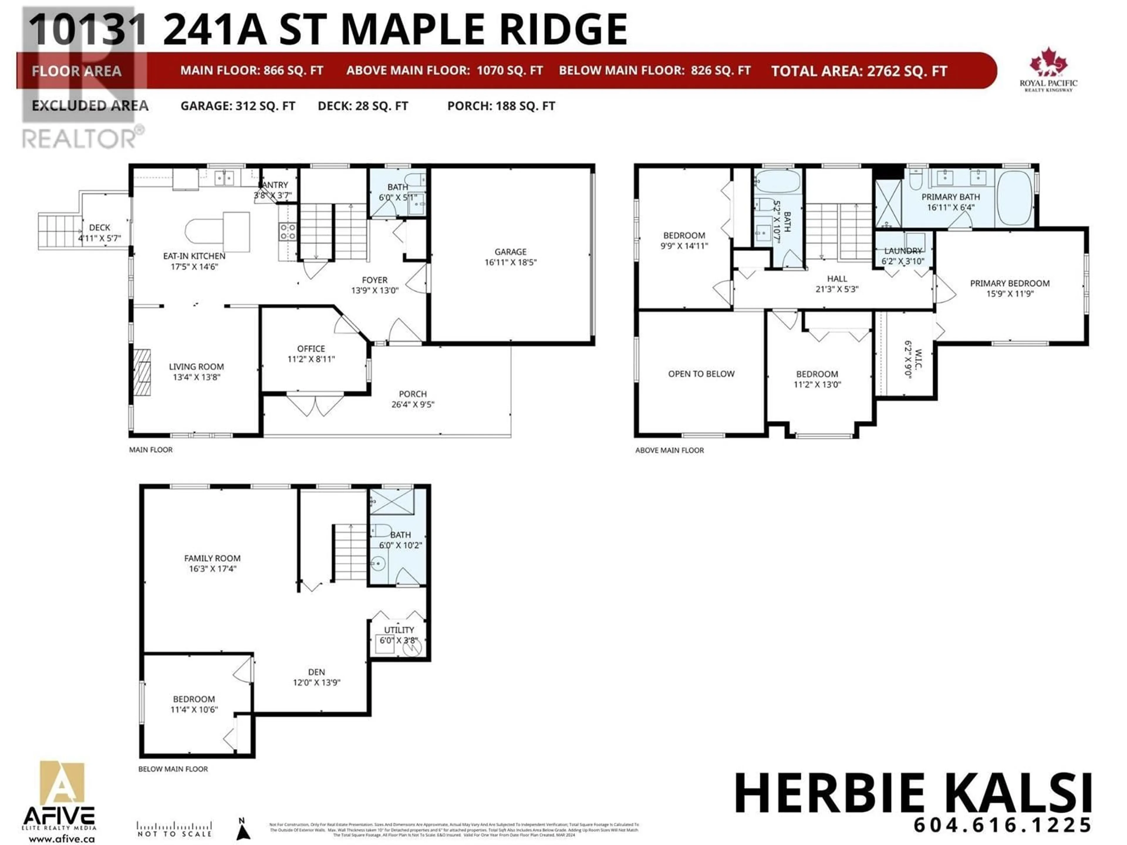 Floor plan for 10131 241A STREET, Maple Ridge British Columbia V2W0E6