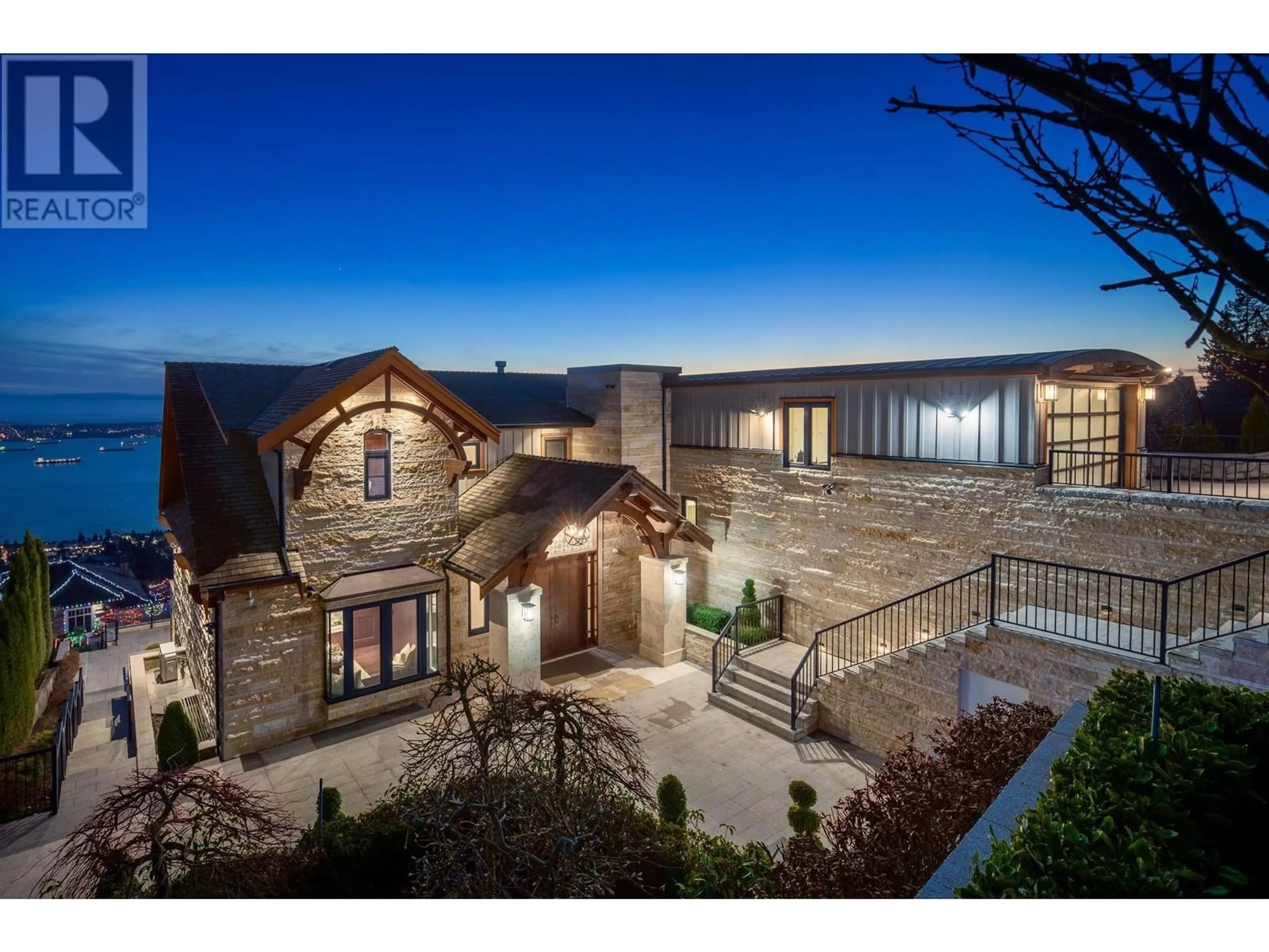 A pic from outside/outdoor area/front of a property/back of a property/a pic from drone, mountain view for 2426 HALSTON COURT, West Vancouver British Columbia V7S3K3