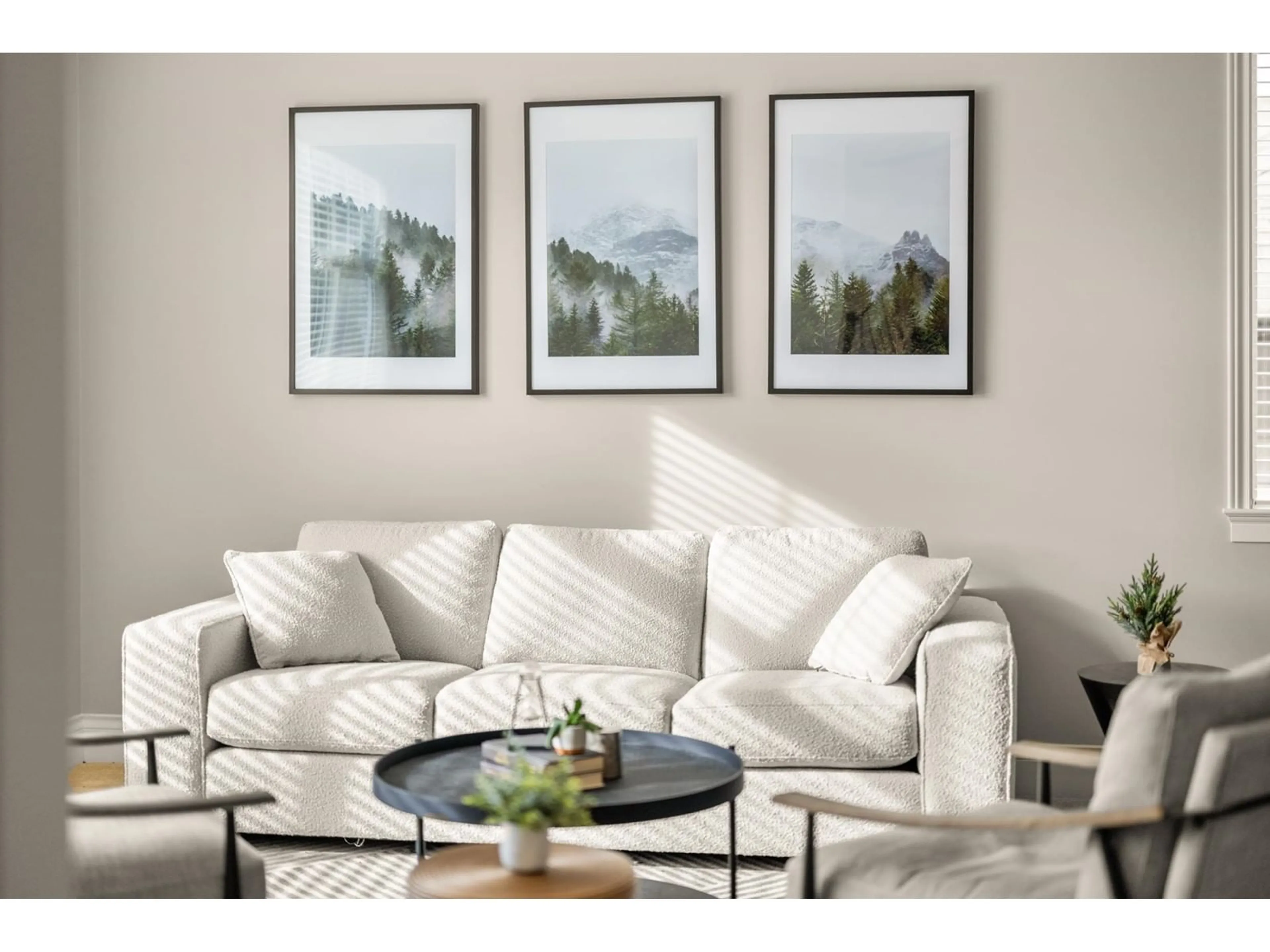 Living room with furniture, wood/laminate floor for 35361 KINLOCH, Abbotsford British Columbia V3G3A8