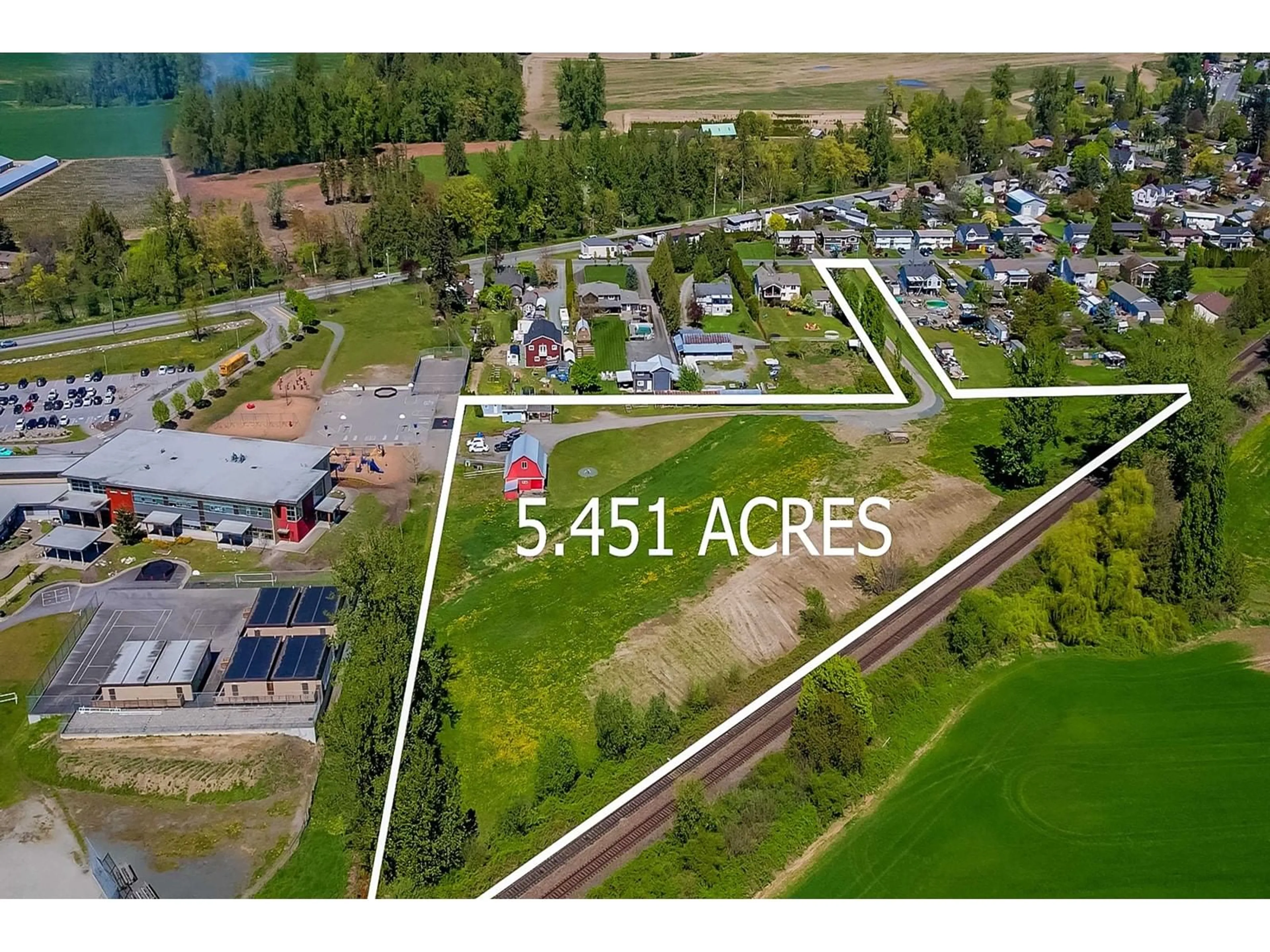 A pic from outside/outdoor area/front of a property/back of a property/a pic from drone, street for 50960 NEVIN ROAD, Chilliwack British Columbia V0X1X2