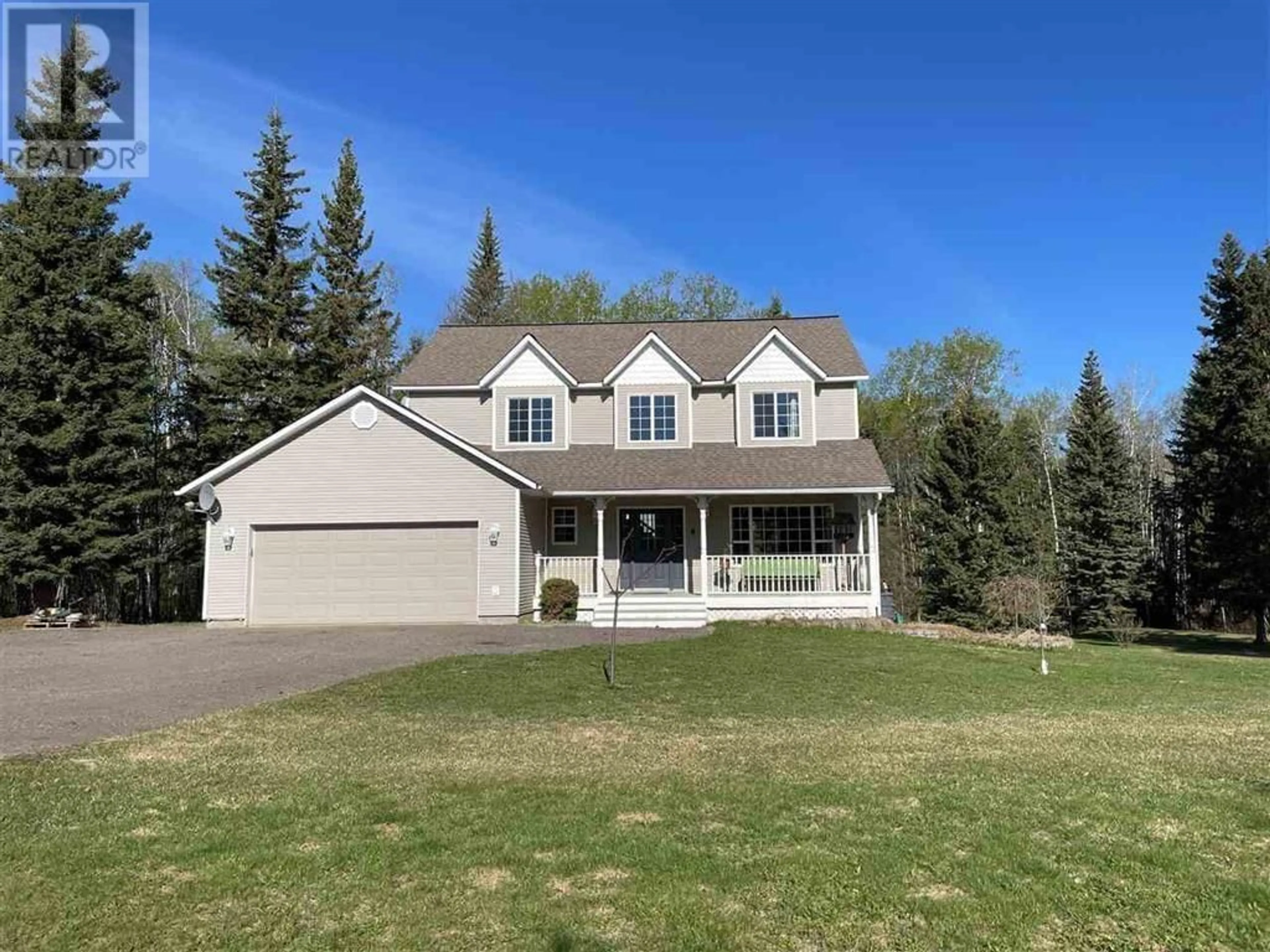 Home with vinyl exterior material, street for 1475 STARK DRIVE, Vanderhoof British Columbia V0J3A1