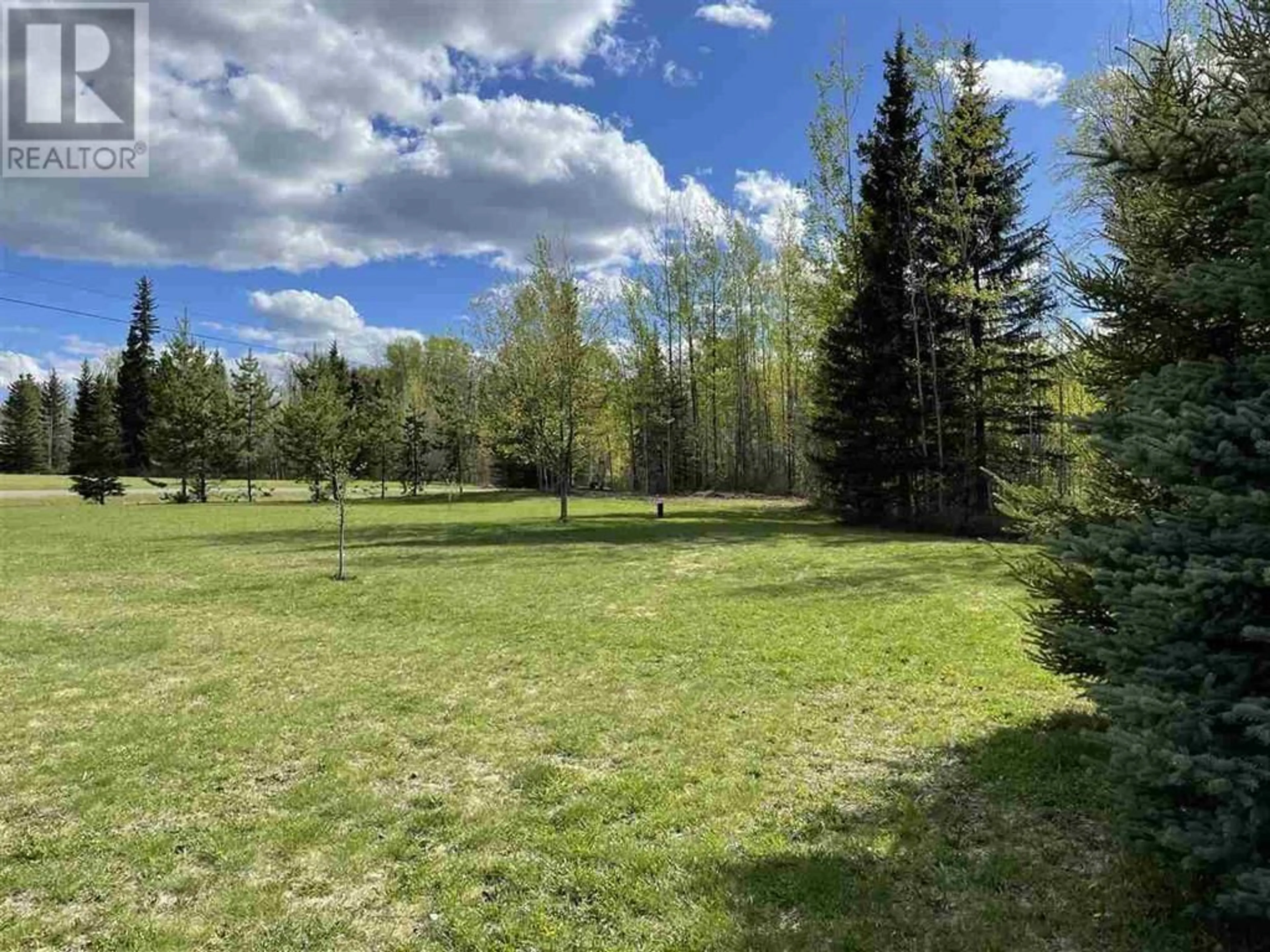 A pic from outside/outdoor area/front of a property/back of a property/a pic from drone, forest/trees view for 1475 STARK DRIVE, Vanderhoof British Columbia V0J3A1
