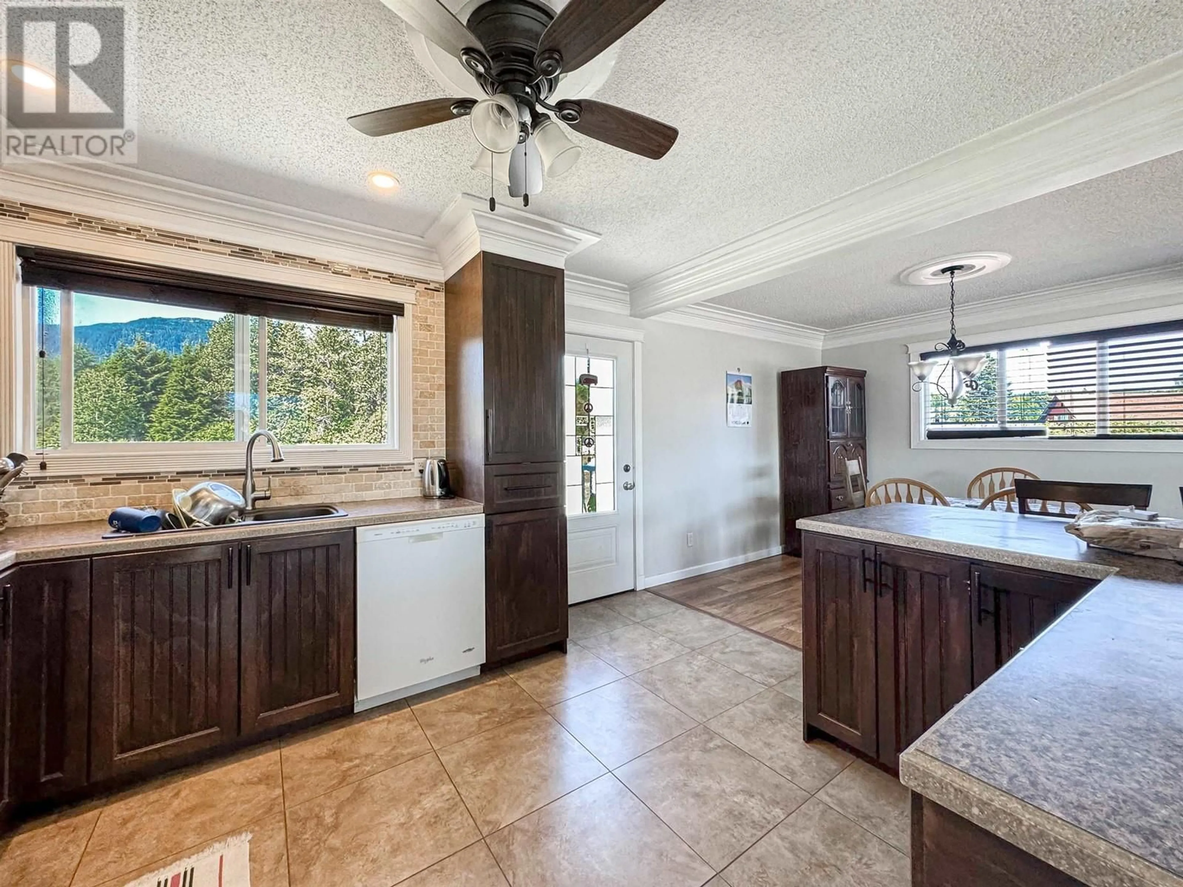 Open concept kitchen, ceramic/tile floor for 45 YUKON STREET, Kitimat British Columbia V8C1Z3