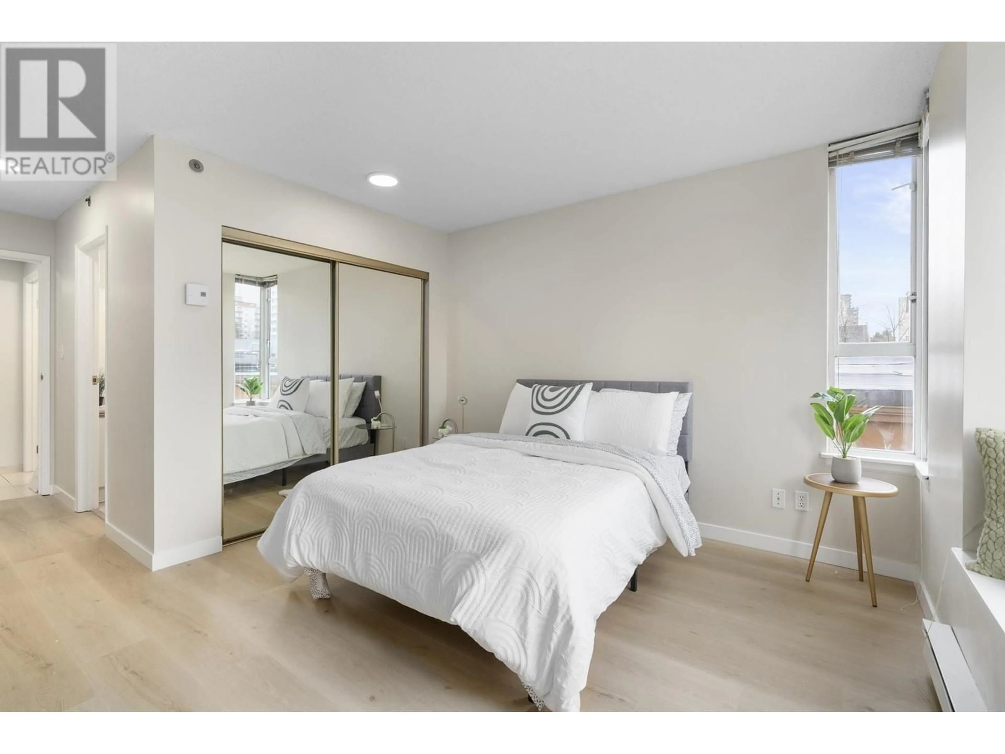 Bedroom with bed, unknown for 301 - 1771 NELSON STREET, Vancouver British Columbia V6G1M6
