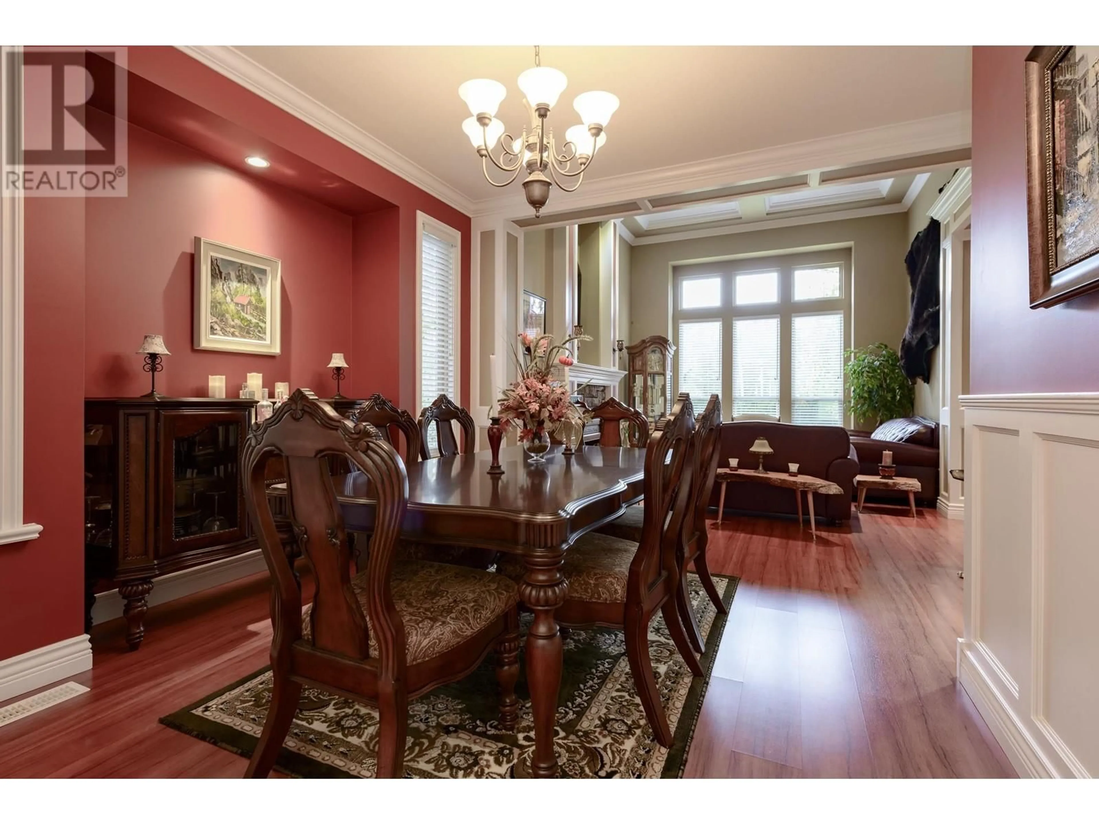Dining room, wood/laminate floor for 12920 ALOUETTE ROAD, Maple Ridge British Columbia V4R1R8