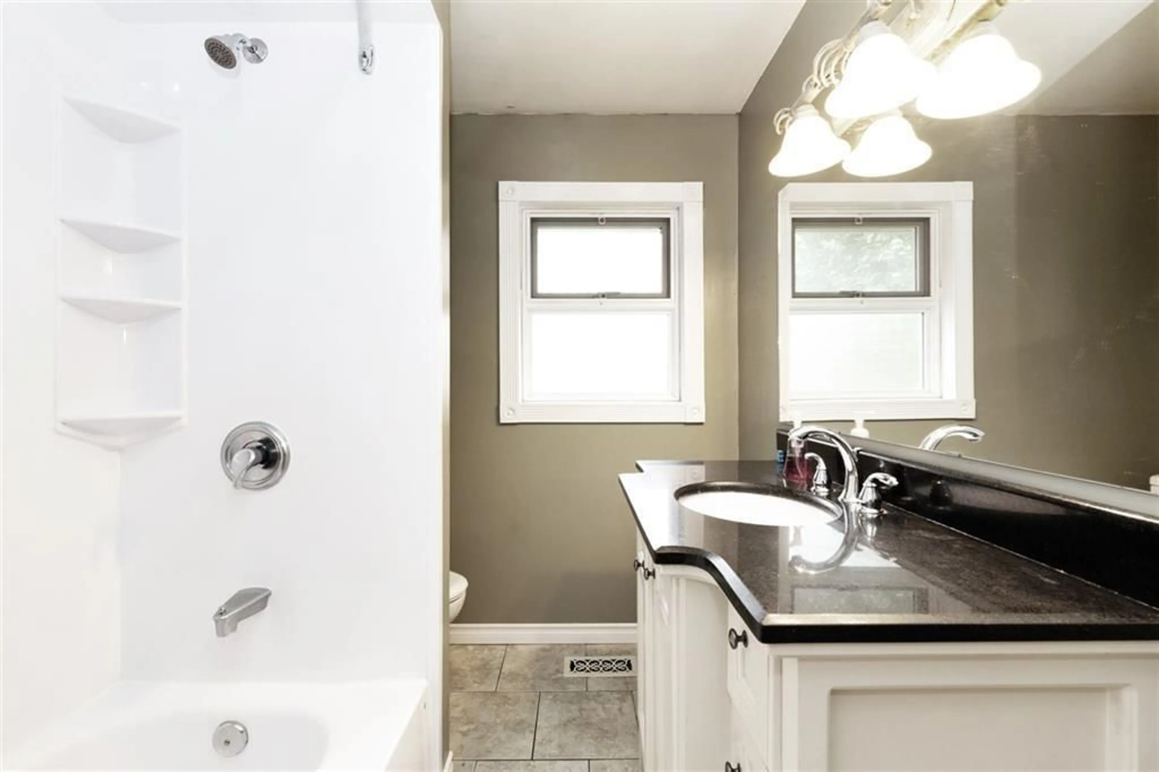 Contemporary bathroom, ceramic/tile floor for 8923 SHEPHERD, Delta British Columbia V4C4J9