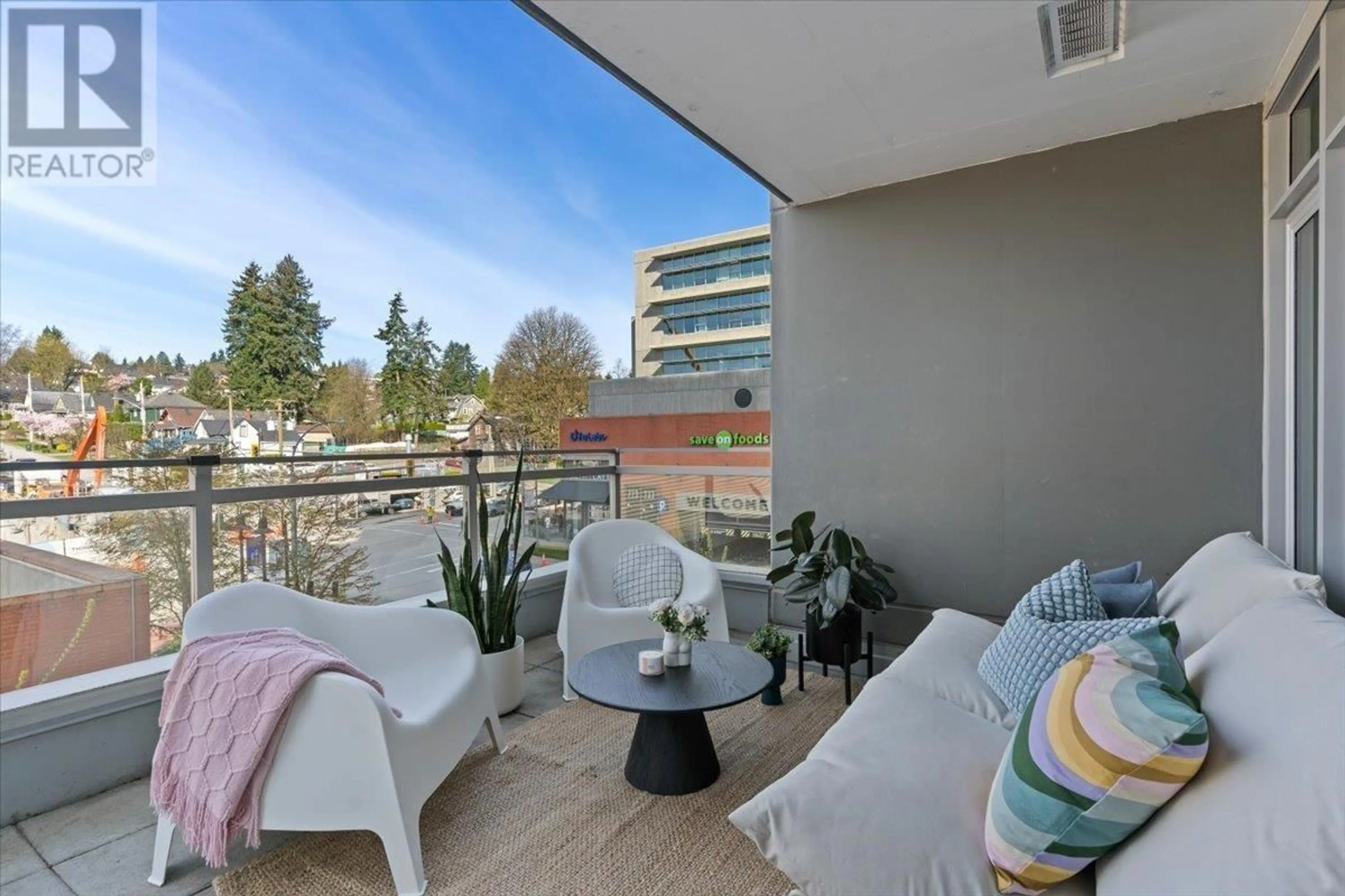 Balcony in the apartment, unknown for 302 - 200 NELSON'S CRESCENT, New Westminster British Columbia V3L0H4