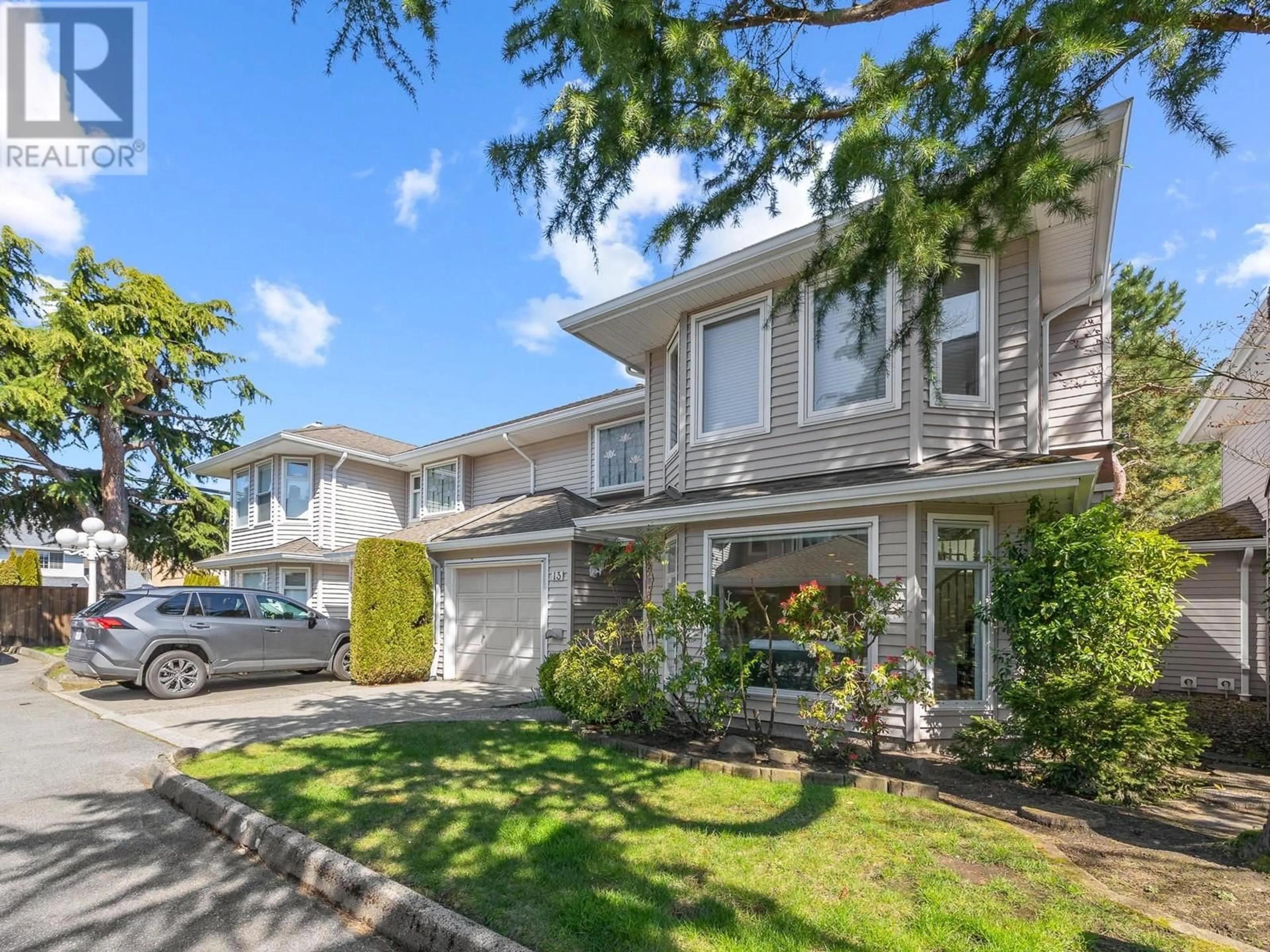 Home with vinyl exterior material, street for 13 - 5311 LACKNER CRESCENT, Richmond British Columbia V7E6B7