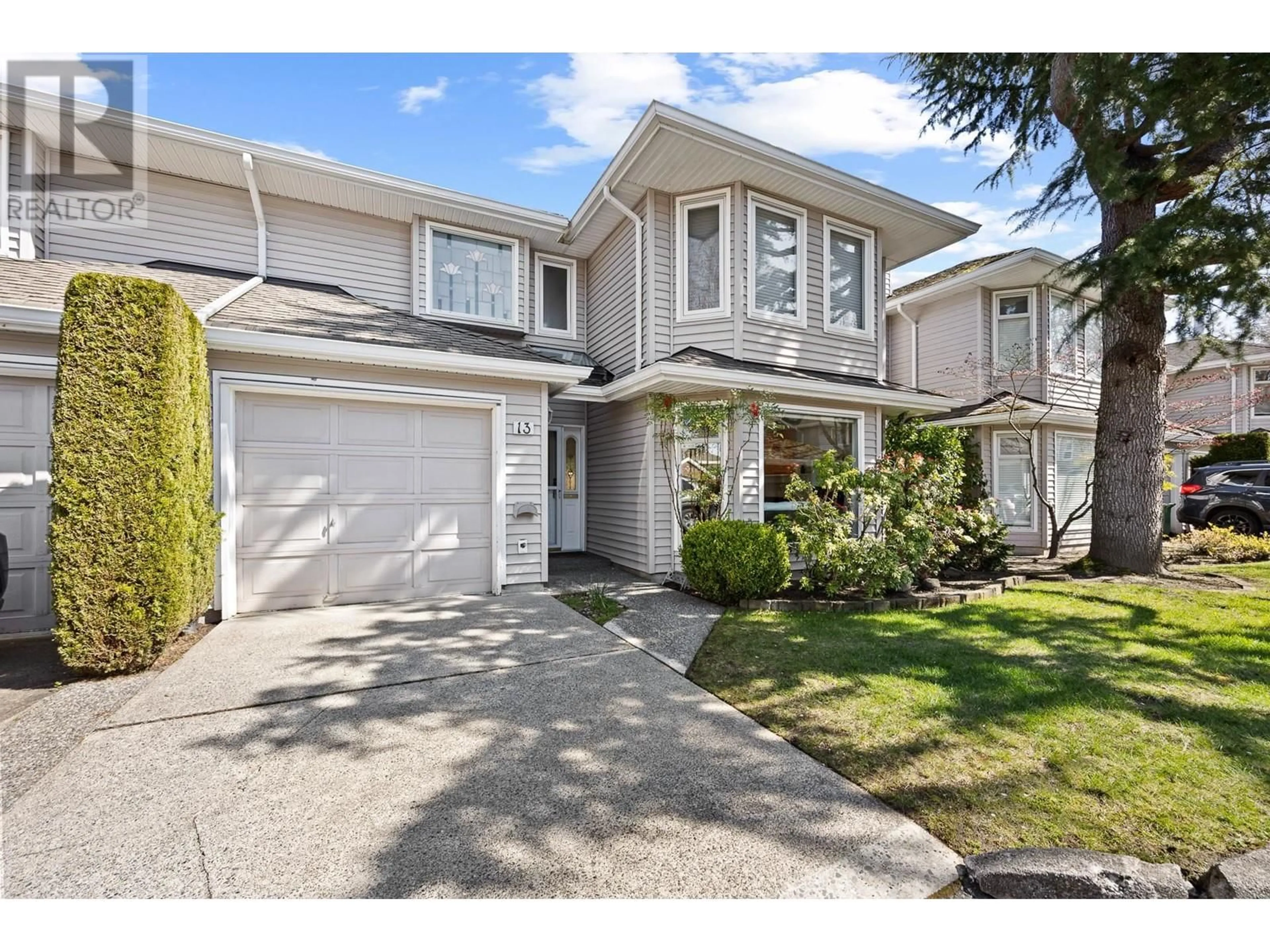 Home with vinyl exterior material, street for 13 - 5311 LACKNER CRESCENT, Richmond British Columbia V7E6B7
