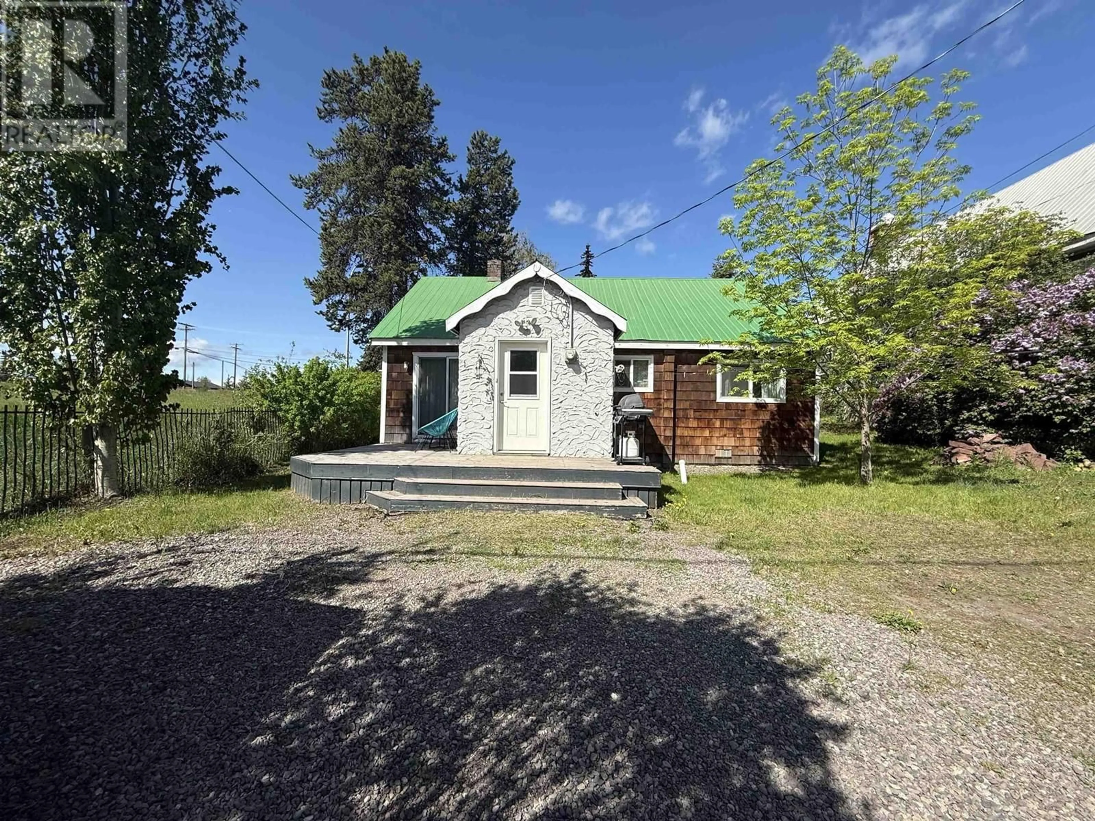 A pic from outside/outdoor area/front of a property/back of a property/a pic from drone, building for 1673 16 HIGHWAY, Telkwa British Columbia V0J2X0