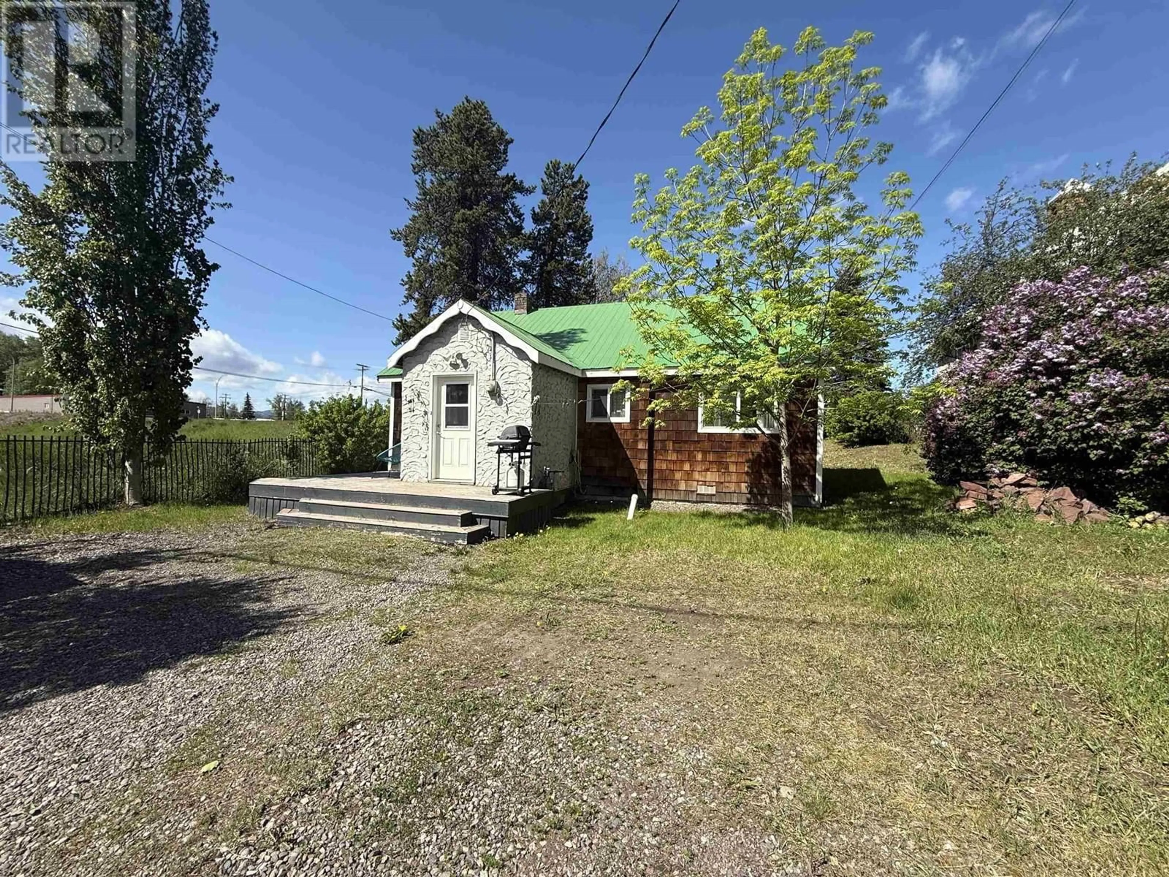 A pic from outside/outdoor area/front of a property/back of a property/a pic from drone, unknown for 1673 16 HIGHWAY, Telkwa British Columbia V0J2X0